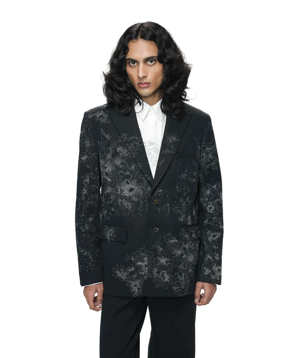 COUNTRYMADE Jackets Dust Cloud Blazer blazer denim coton brodé
