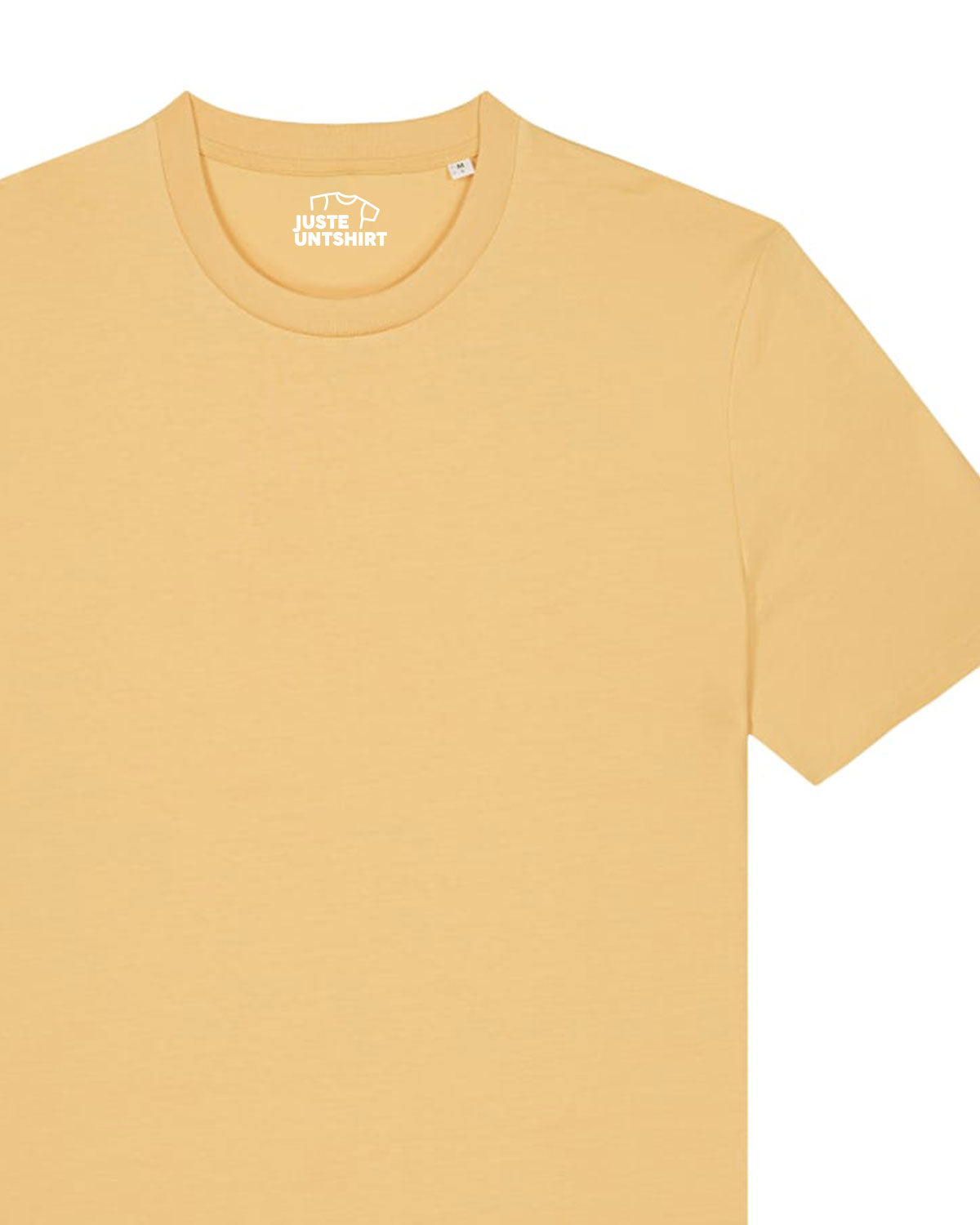 Juste Un T-shirt Personnalisation Personnalisé t-shirt blanc brodé en coton bio
