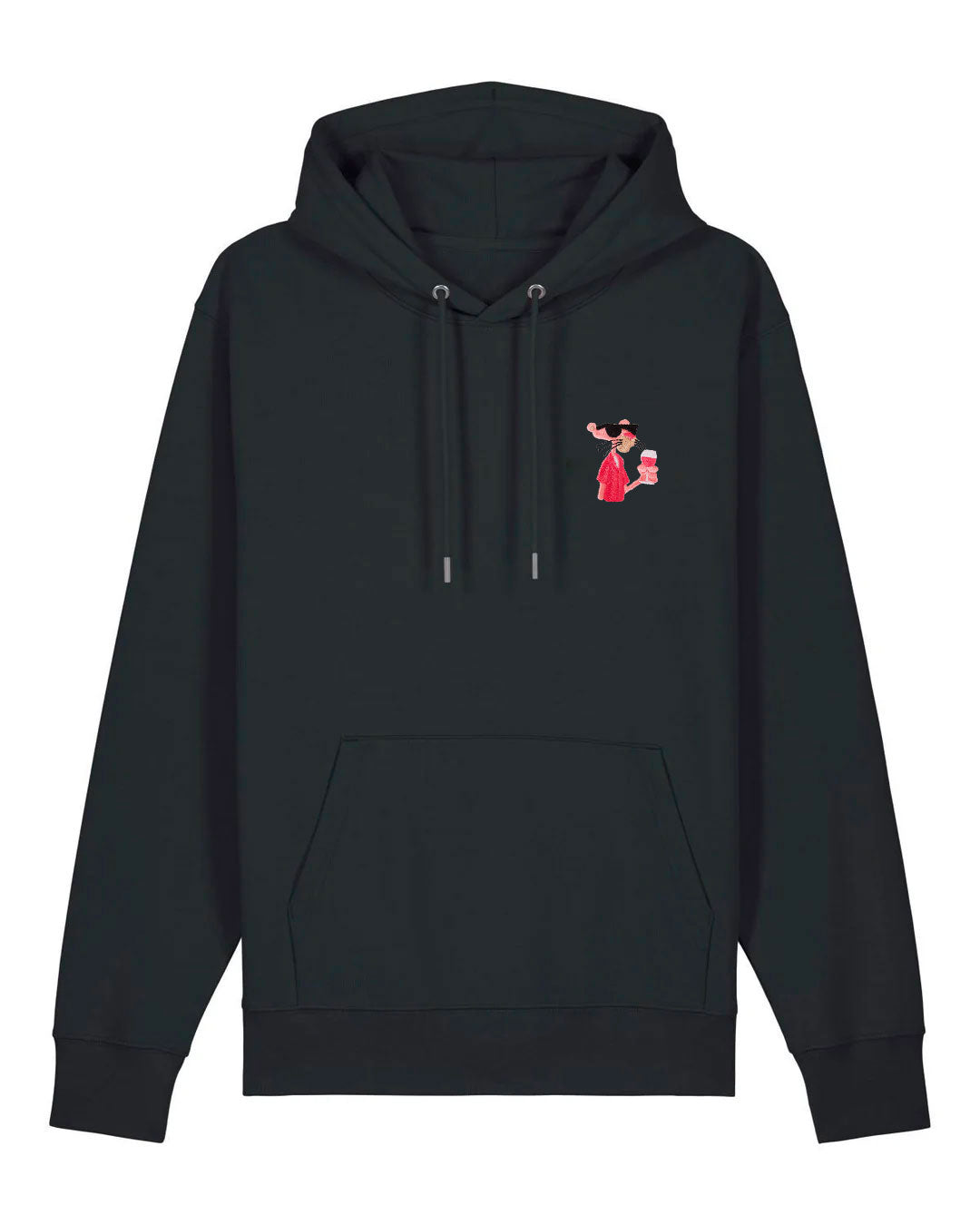 Juste Un T-shirt Sweats à Capuche La Panthère Rose sweat à capuche