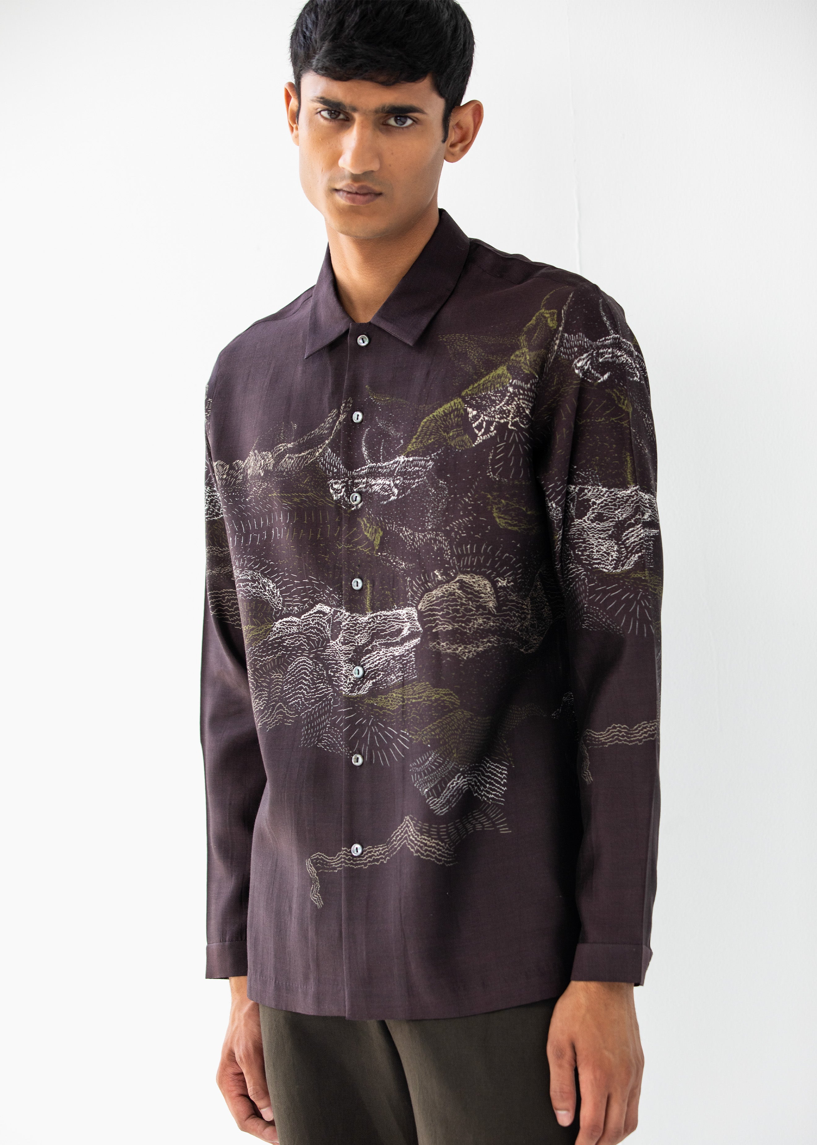 COUNTRYMADE Shirts DUNKIRK SHIRT chemise en soie