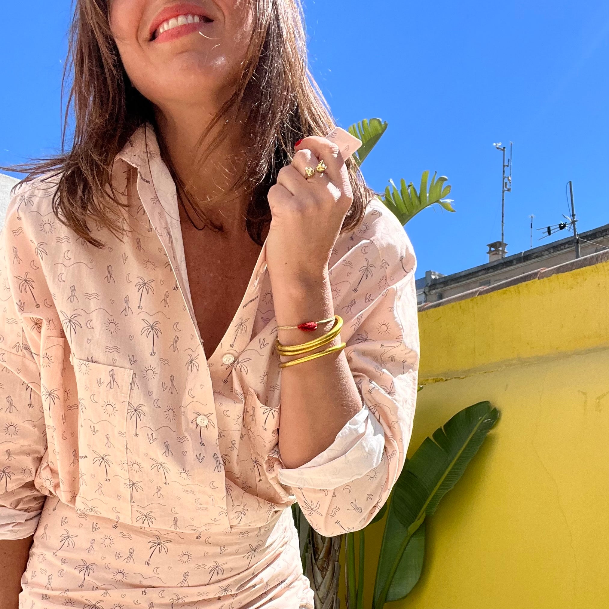 PANTRUCHE Chemises Chemise HOLIDAY coconut taille XS coton oversize
