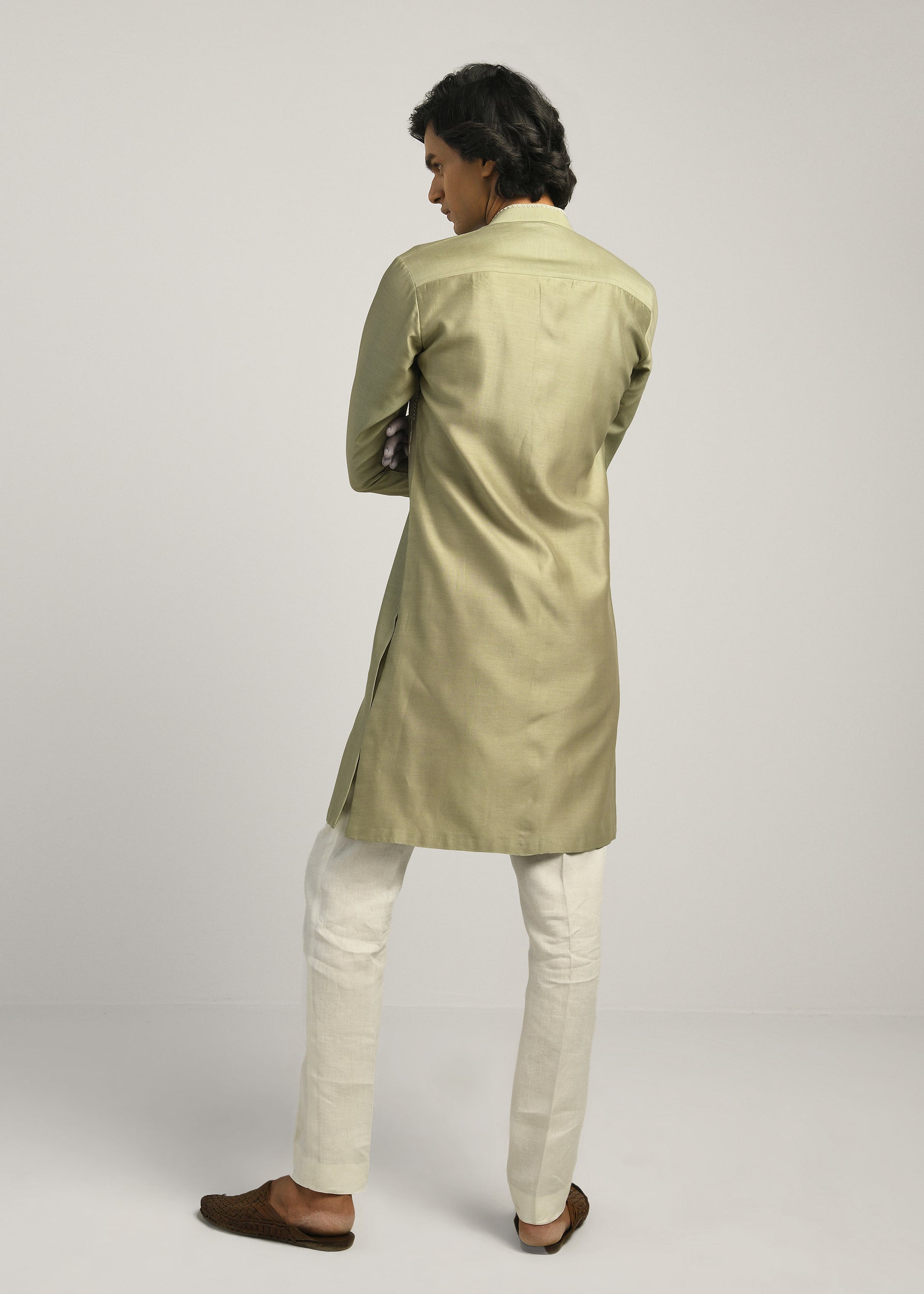 COUNTRYMADE Kurtas Dots Dash Kurta Set ensemble kurta Chanderi