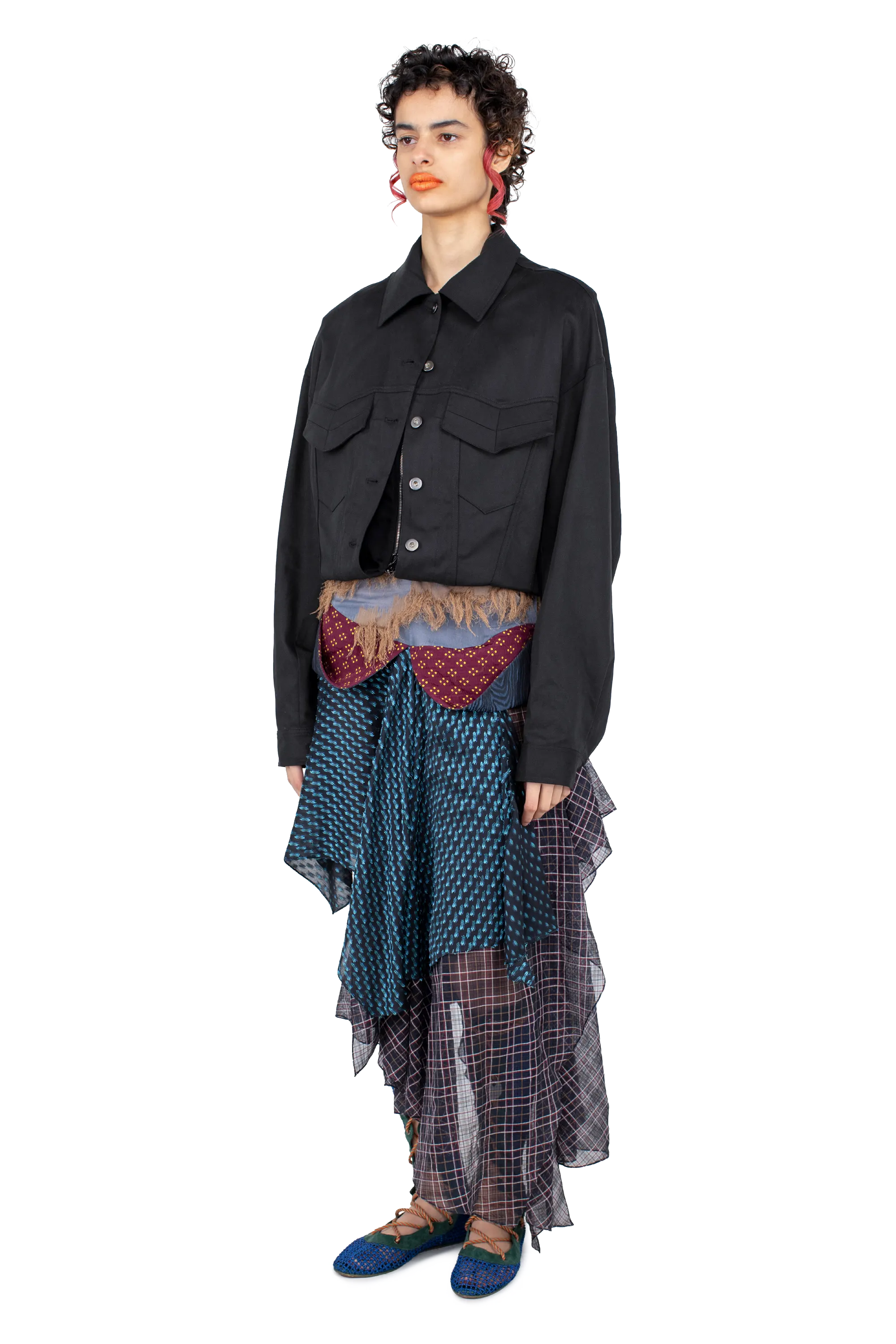 Kiko Kostadinov Outerwear CENTENNIAL Jacket veste anthracite Tencel
