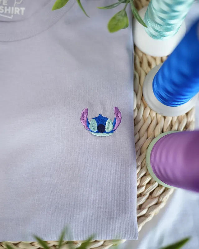 Juste Un T-shirt T-shirts Brodés Stitch T-shirt brodé