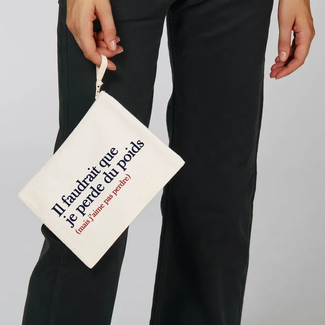 Juste Un T-shirt Pochettes J'aime pas perdre pochette