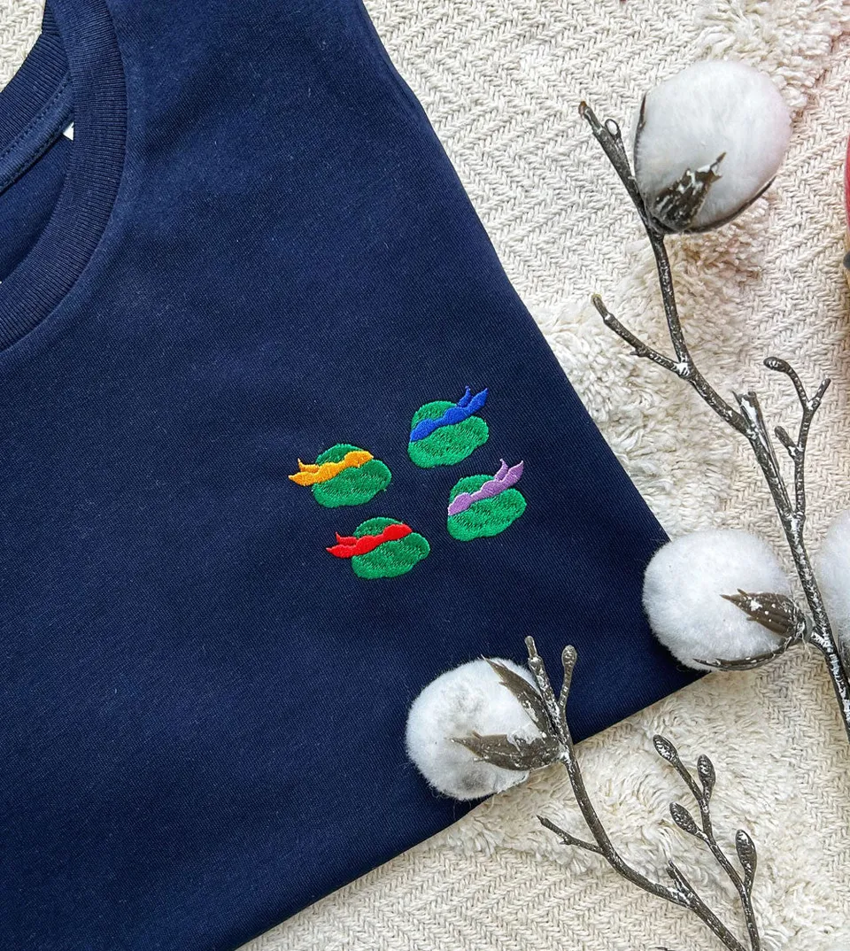 Juste Un T-shirt T-shirts Enfants Cowabunga t-shirt enfant brodé
