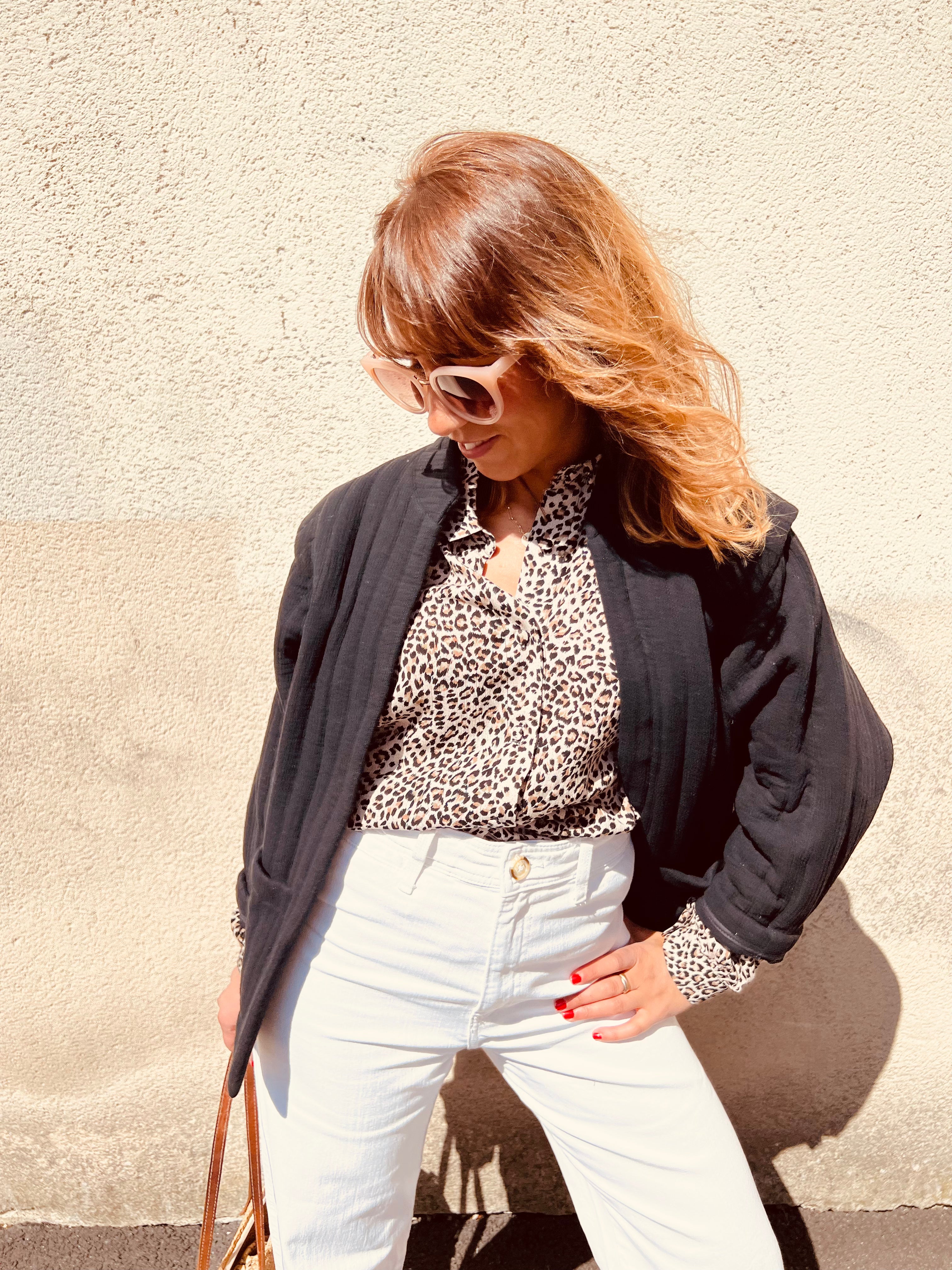 PANTRUCHE Vestes Veste ISADORA noir veste matelassée en coton