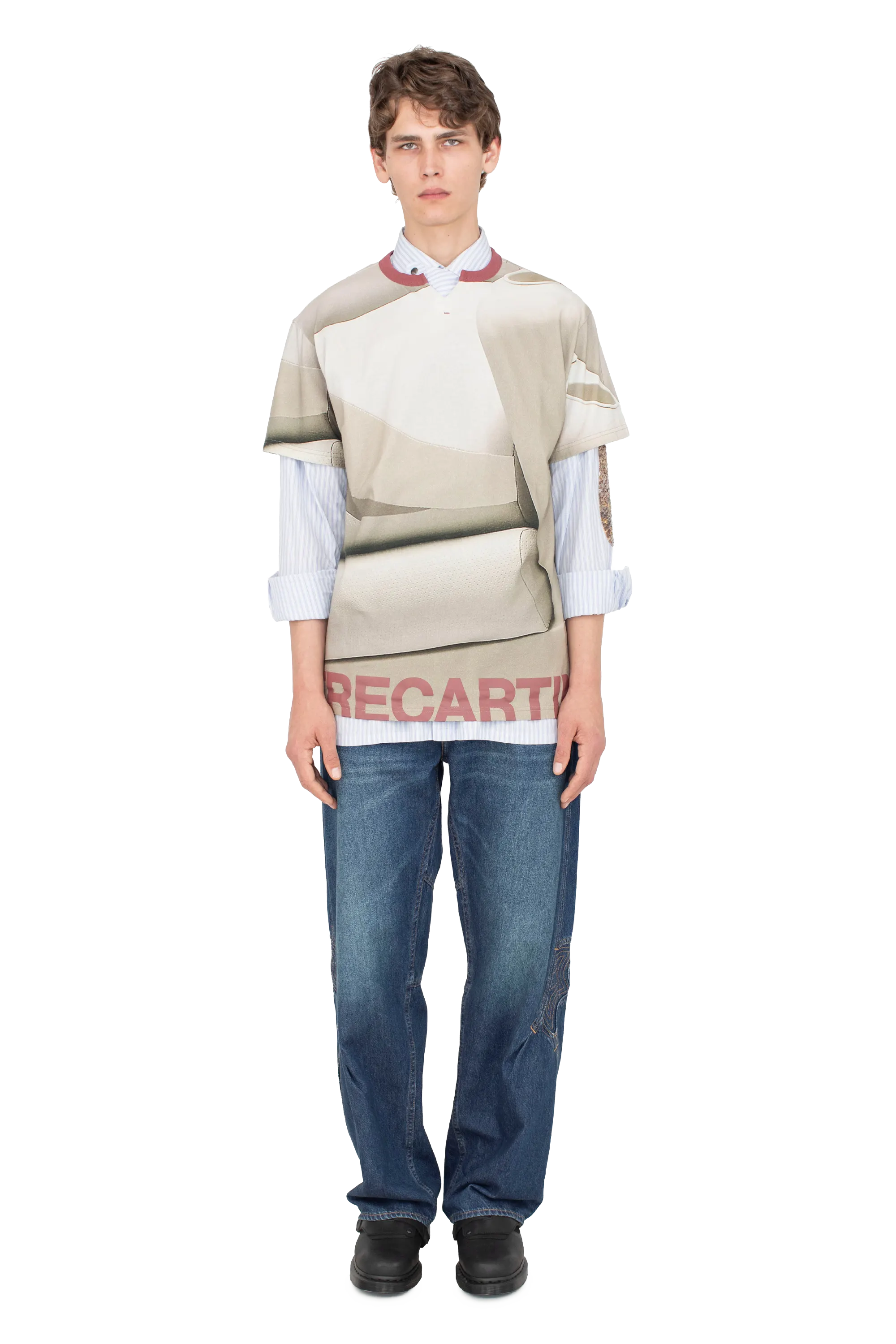 Kiko Kostadinov Shirts FITCH / TRECARTIN LONDON chemise manches courtes Pontoon coton