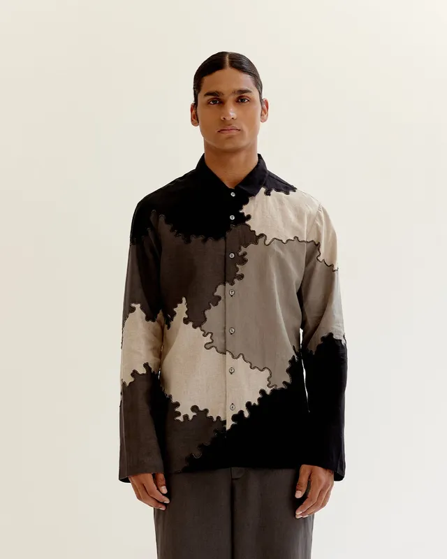 COUNTRYMADE Shirts Puzzle Coma Shirt en lin et chanvre