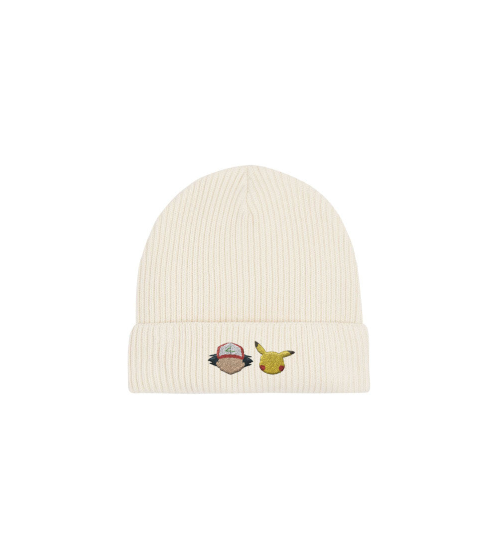 Juste Un T-shirt Bonnets Sacha bonnet brodé Pokémon