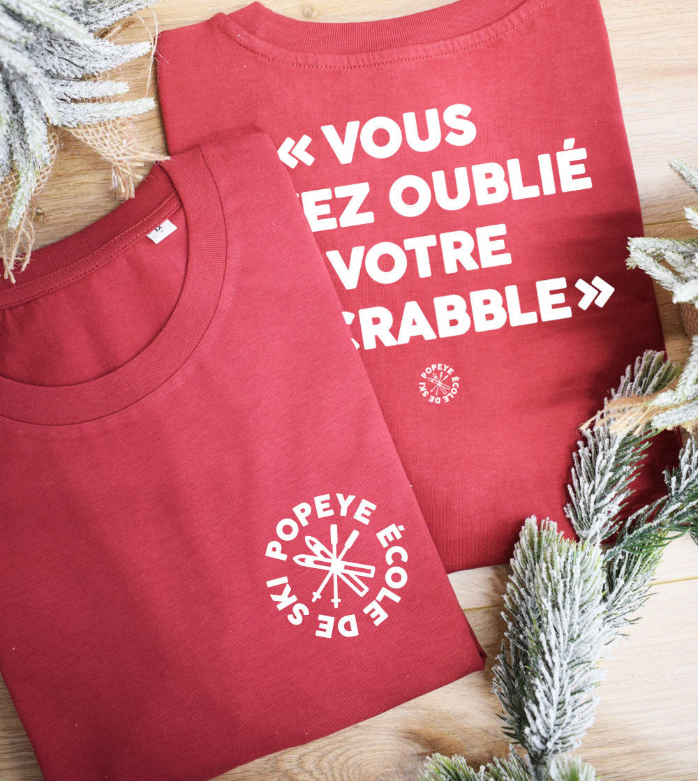 Juste Un T-shirt T-shirts Imprimés Vous avez oublié votre Scrabble t-shirt imprimé
