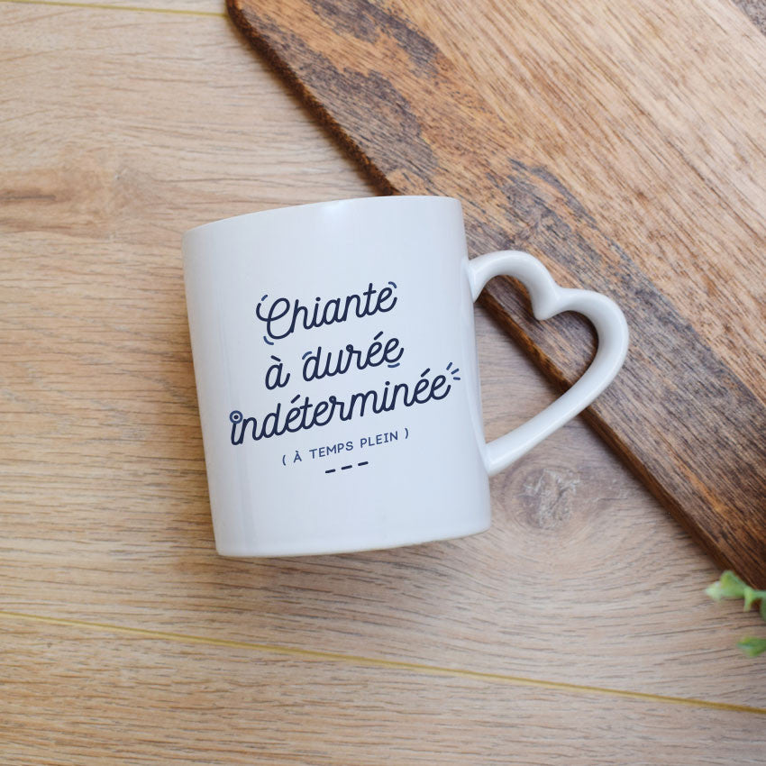 Juste Un T-shirt Mugs Chiante à Durée Indéterminée mug cœur