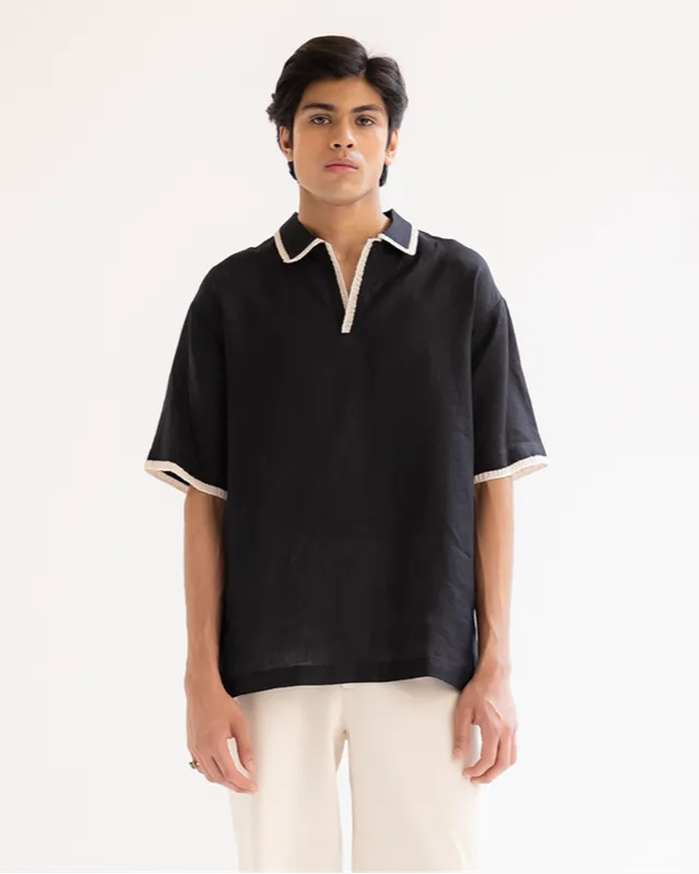 COUNTRYMADE T-shirts Contour Crochet T-Shirt, t-shirt en lin
