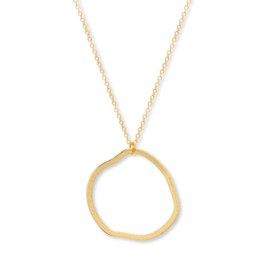 Sourire Multicolore Collier Alber collier plaqué or 66 cm