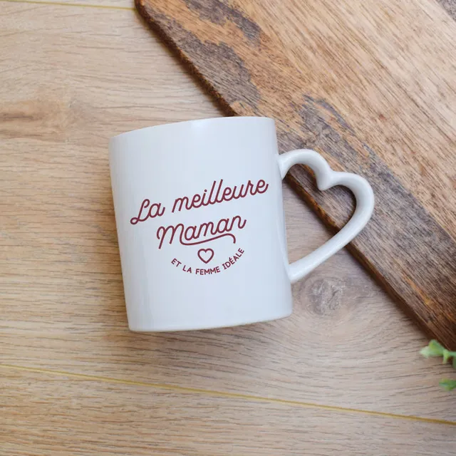 Juste Un T-shirt Mugs Mug - La meilleure maman anse classique ou cœur