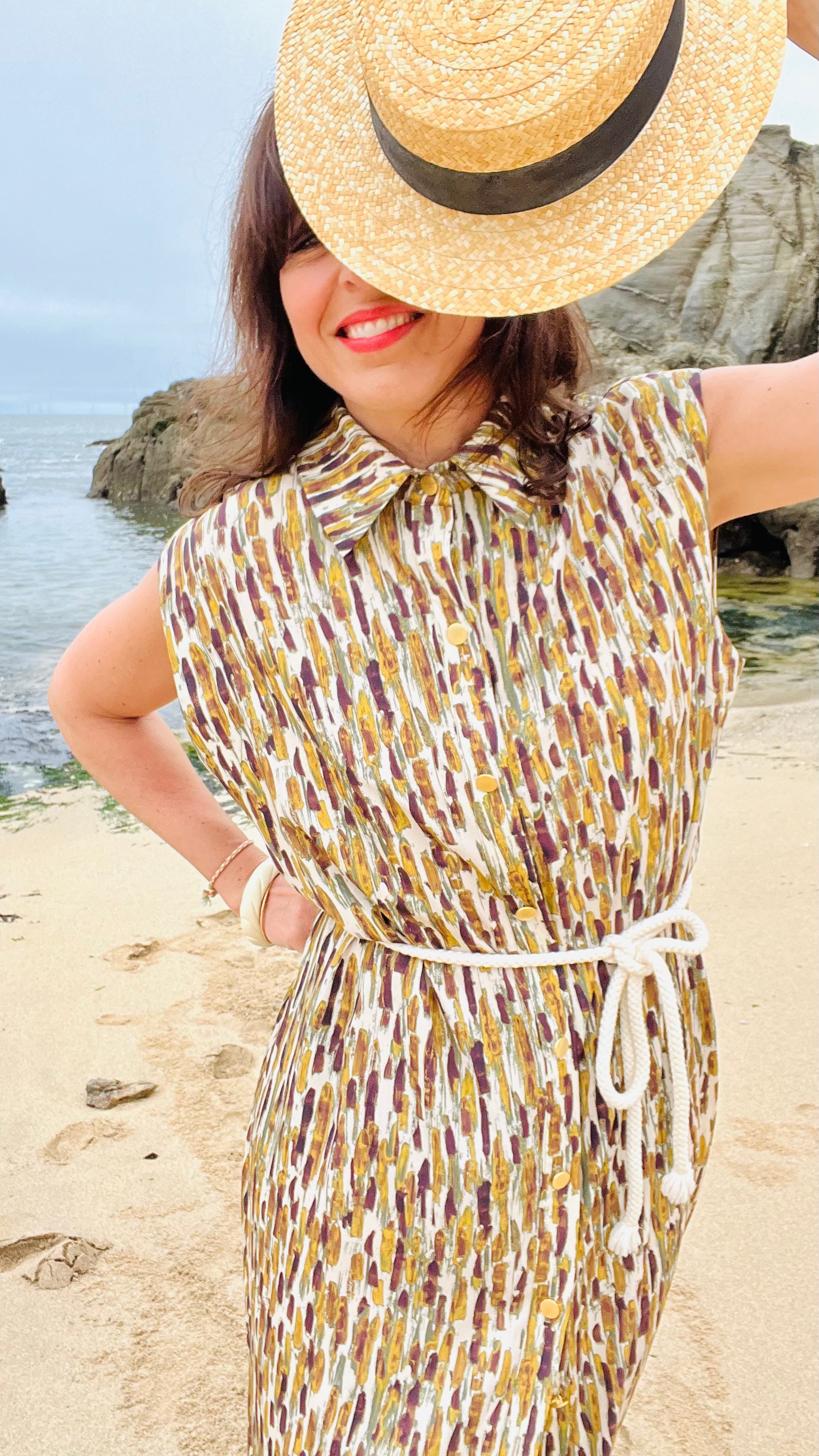 PANTRUCHE Robes PÉNÉLOPE robe longue Batik multicolore