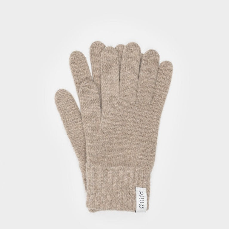 Sourire Multicolore Gants et mitaines Anita gants femme cachemire recyclé