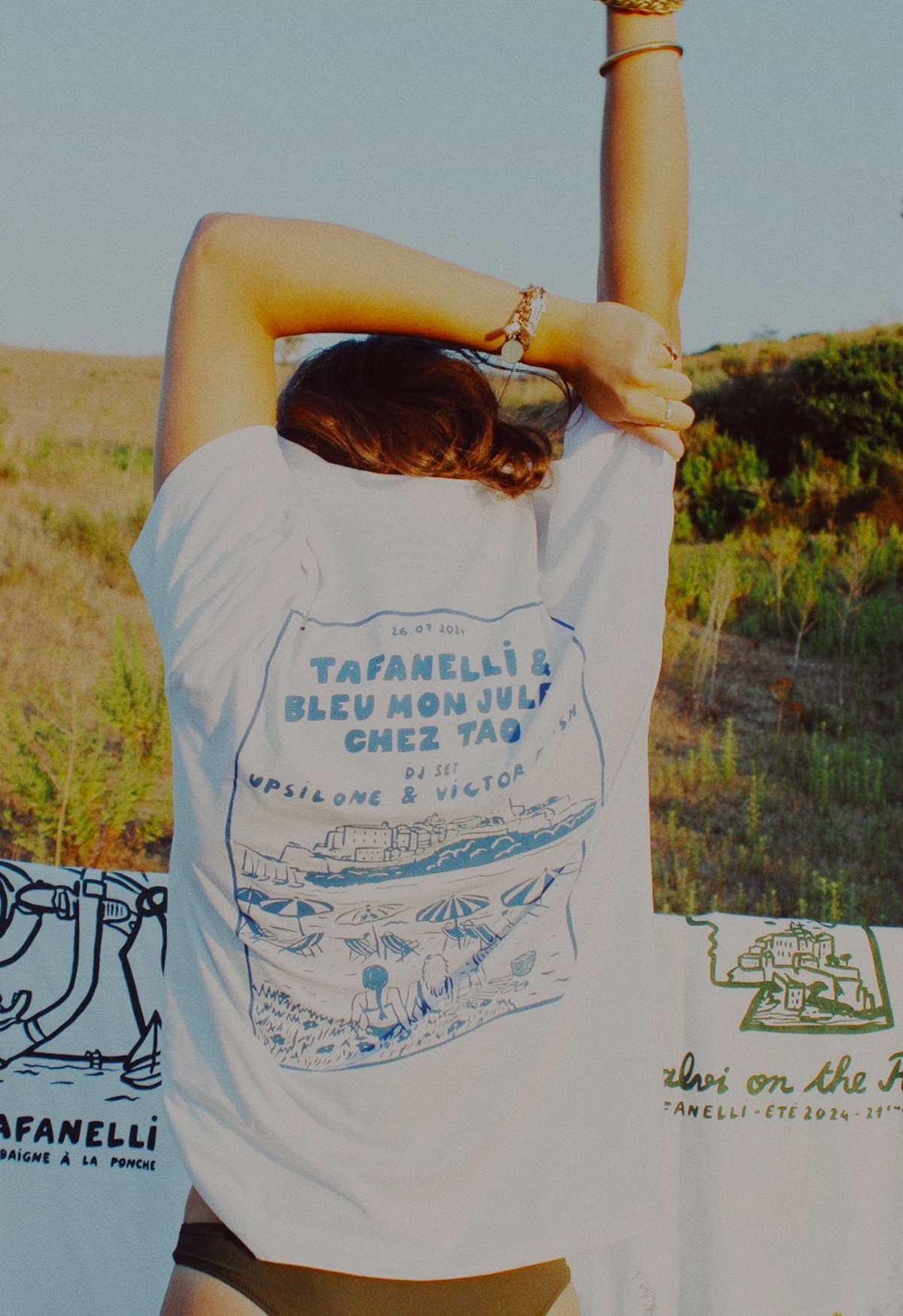 TAFANELLI T-Shirts LA BALLADE t-shirt tailles XS à XXL