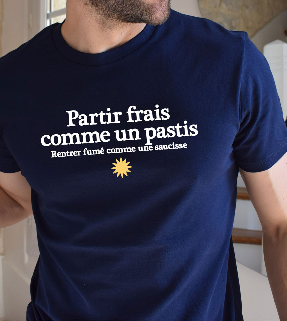 Juste Un T-shirt T-shirts Imprimés Frais comme un Pastis T-shirt homme