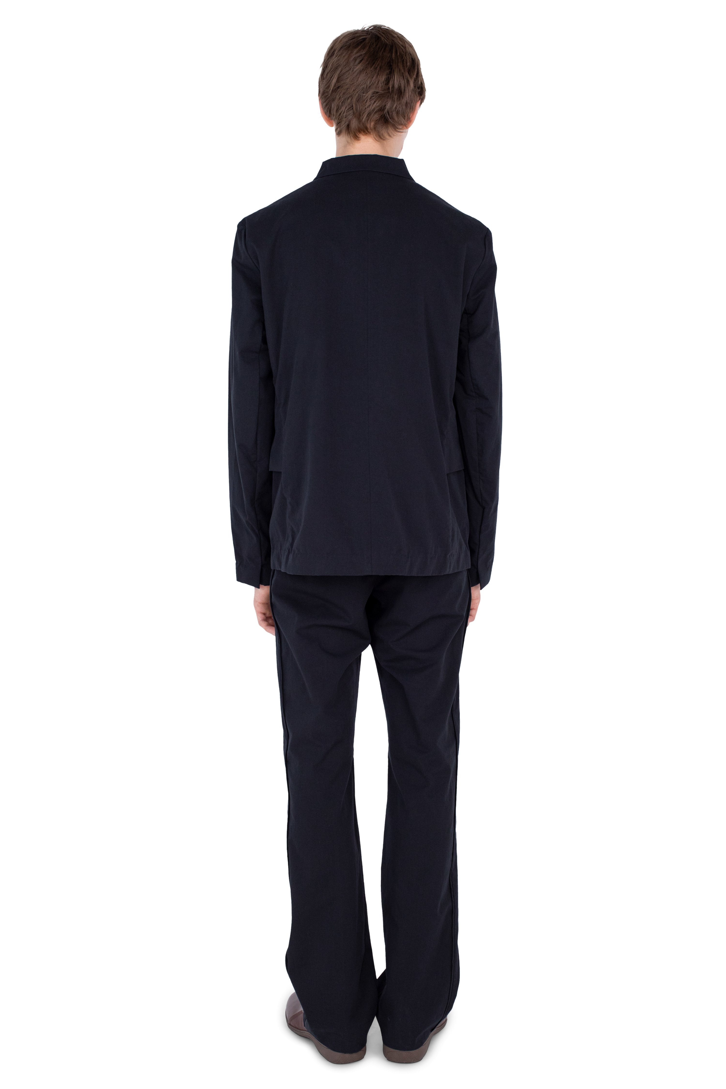 Kiko Kostadinov Outerwear GRAATSMA Jacket veste noire en coton bio