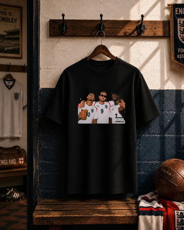 Juste Un T-shirt T-shirts Imprimés Coupe du Monde 2026 Angleterre t-shirt blanc football