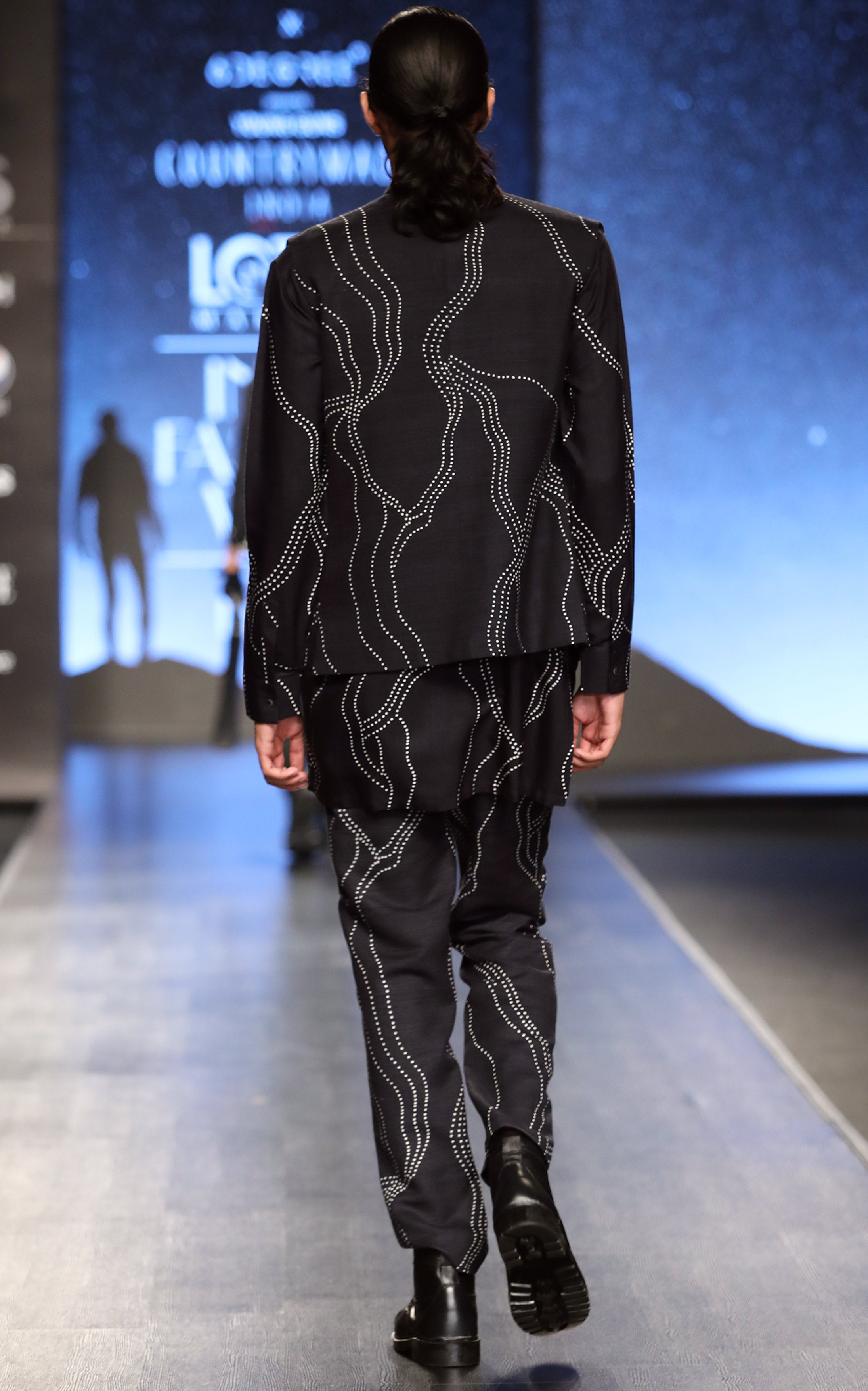 COUNTRYMADE Nehru Jackets Constellation Bundi Set veste bundi noire