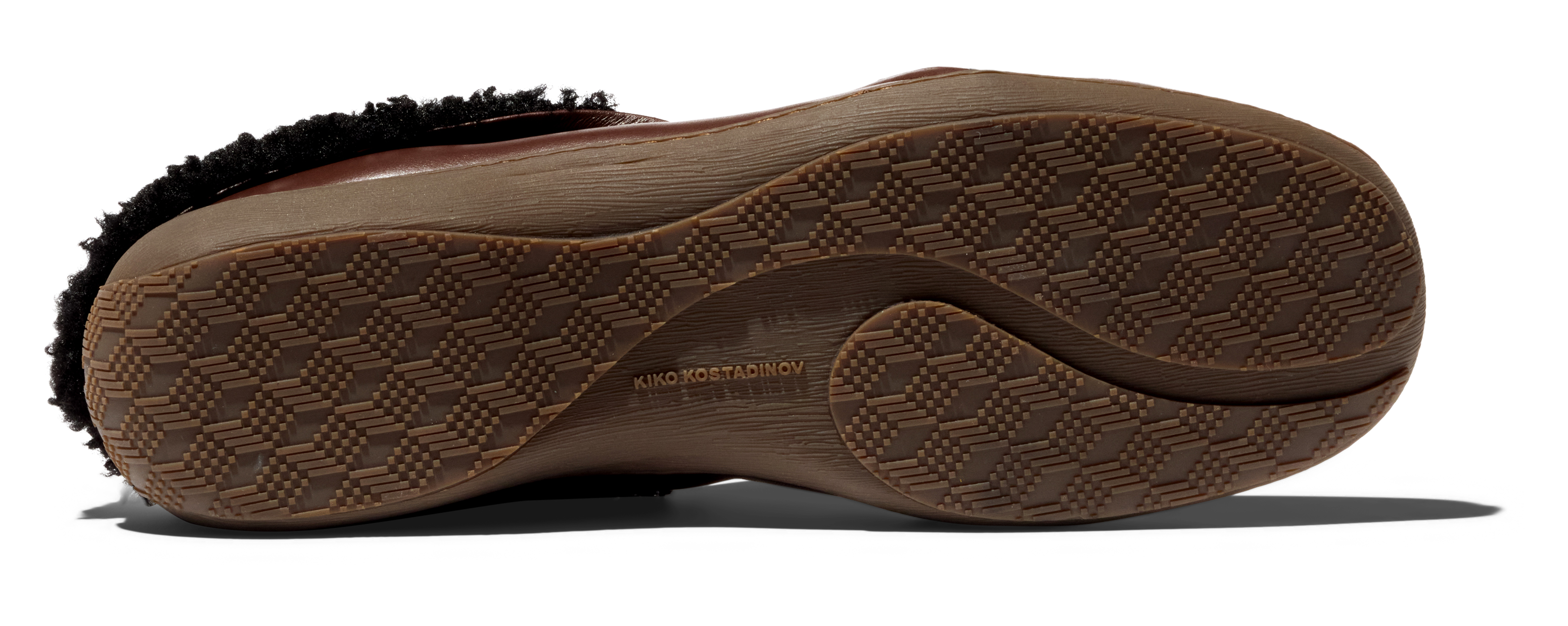 Kiko Kostadinov Shoes ISKAR Slip-on chaussures Terra cuir shearling