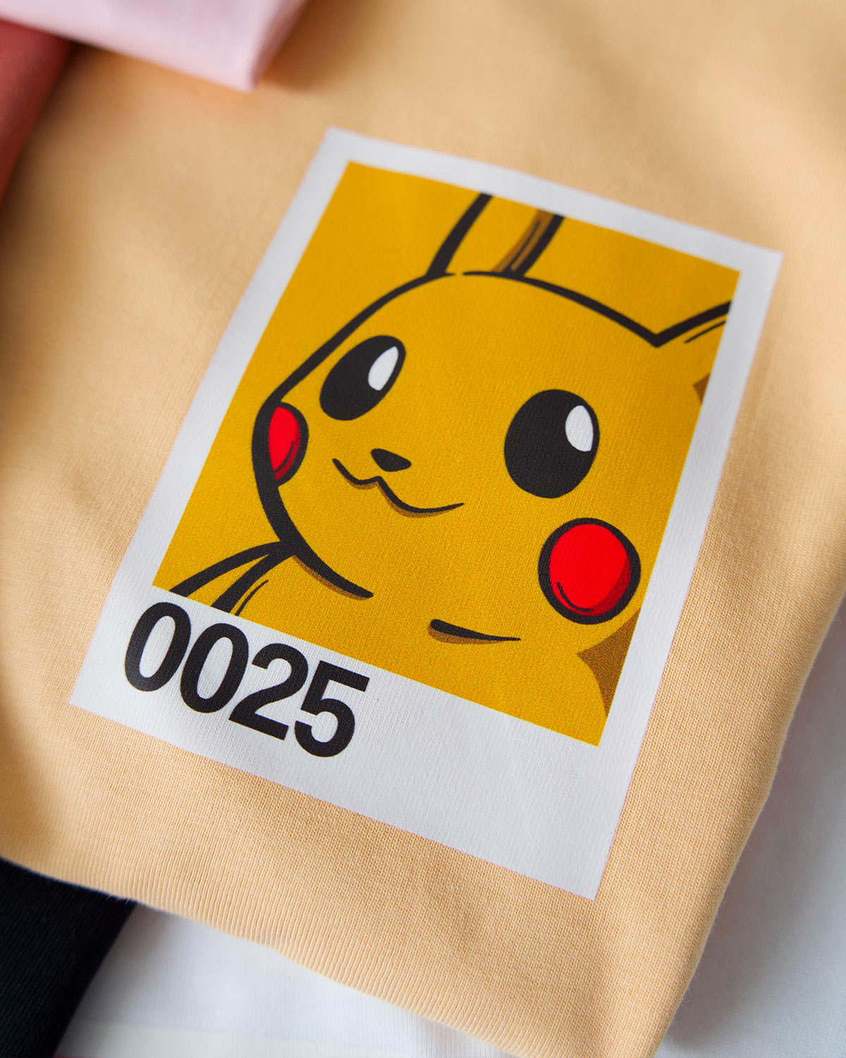 Juste Un T-shirt T-shirts Brodés 0025 Pika t-shirt coton biologique