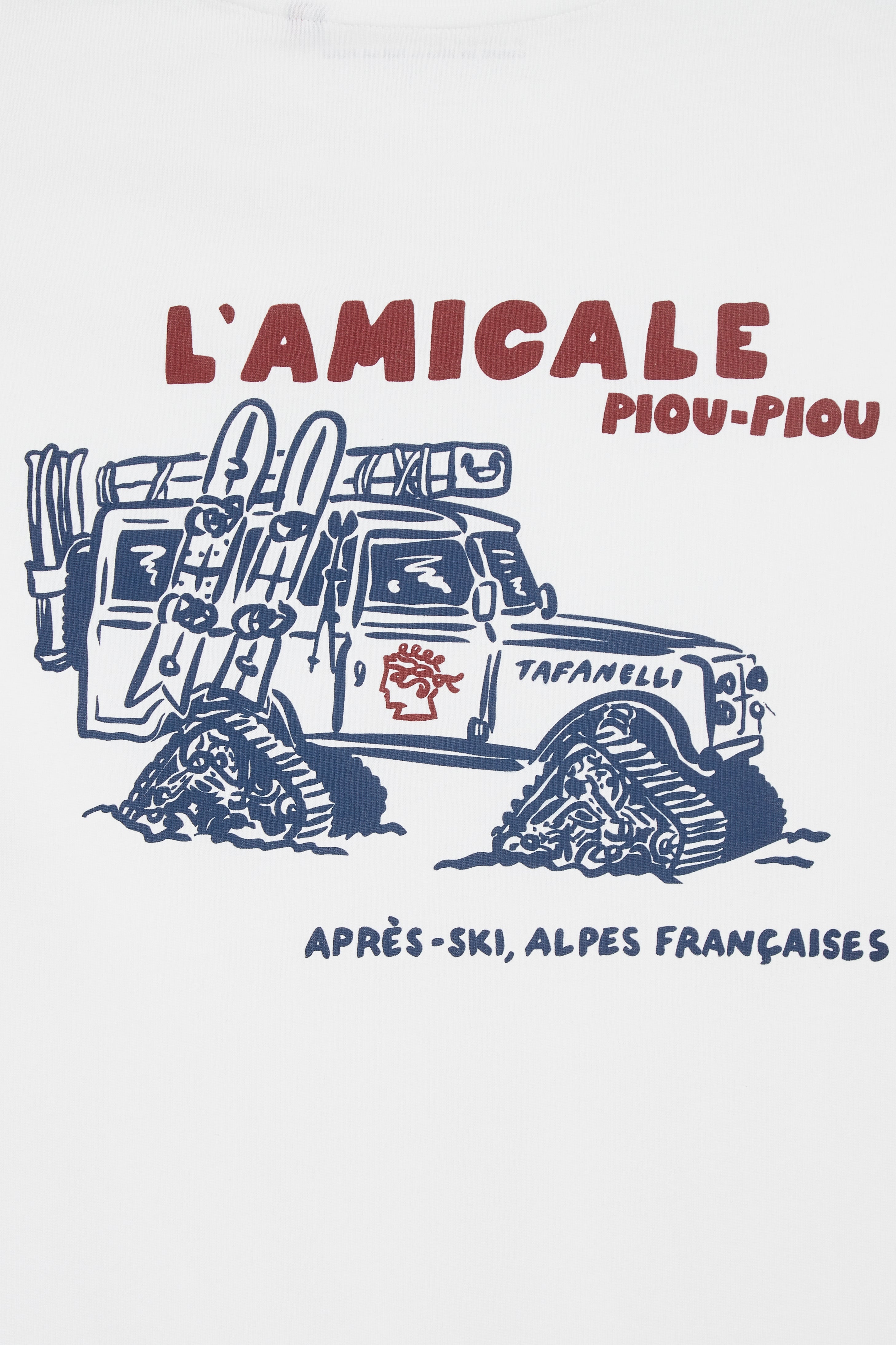 TAFANELLI T-Shirts L'AMICALE PIOU-PIOU t-shirt tailles XS à XXL