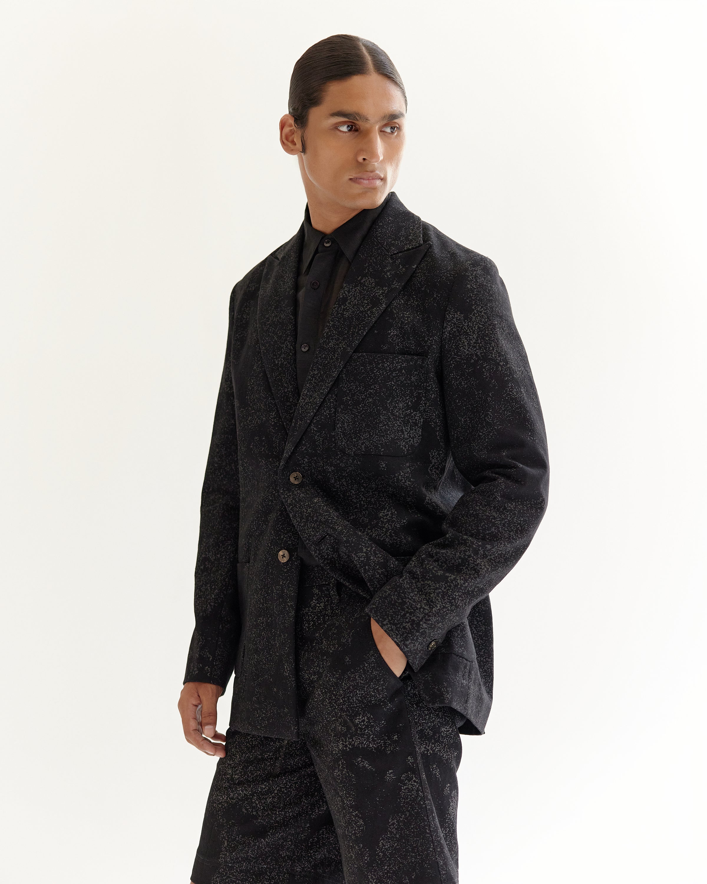 COUNTRYMADE Jackets Sandstorm Denim Blazer blazer en denim imprimé