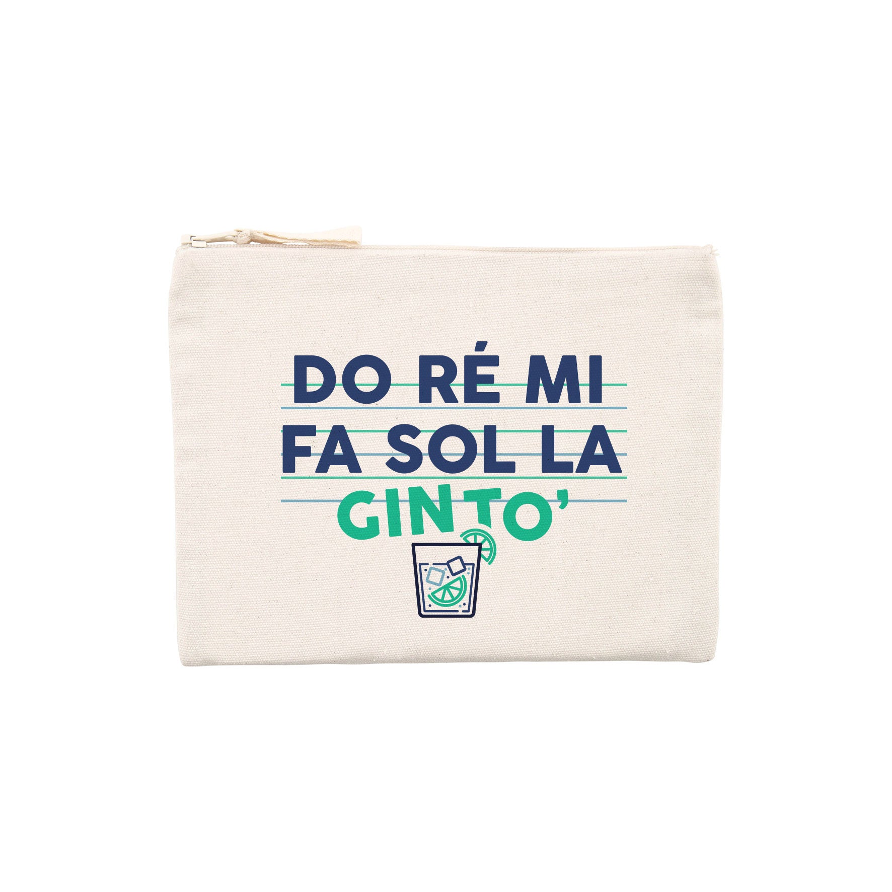 Juste Un T-shirt Pochettes Do ré mi fa sol la gin'to pochette