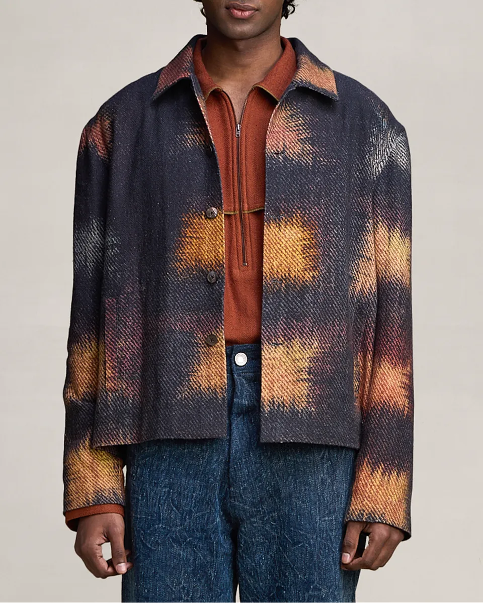 COUNTRYMADE Jackets RADIAL HEAT MAP PRINTED JACKET veste imprimée