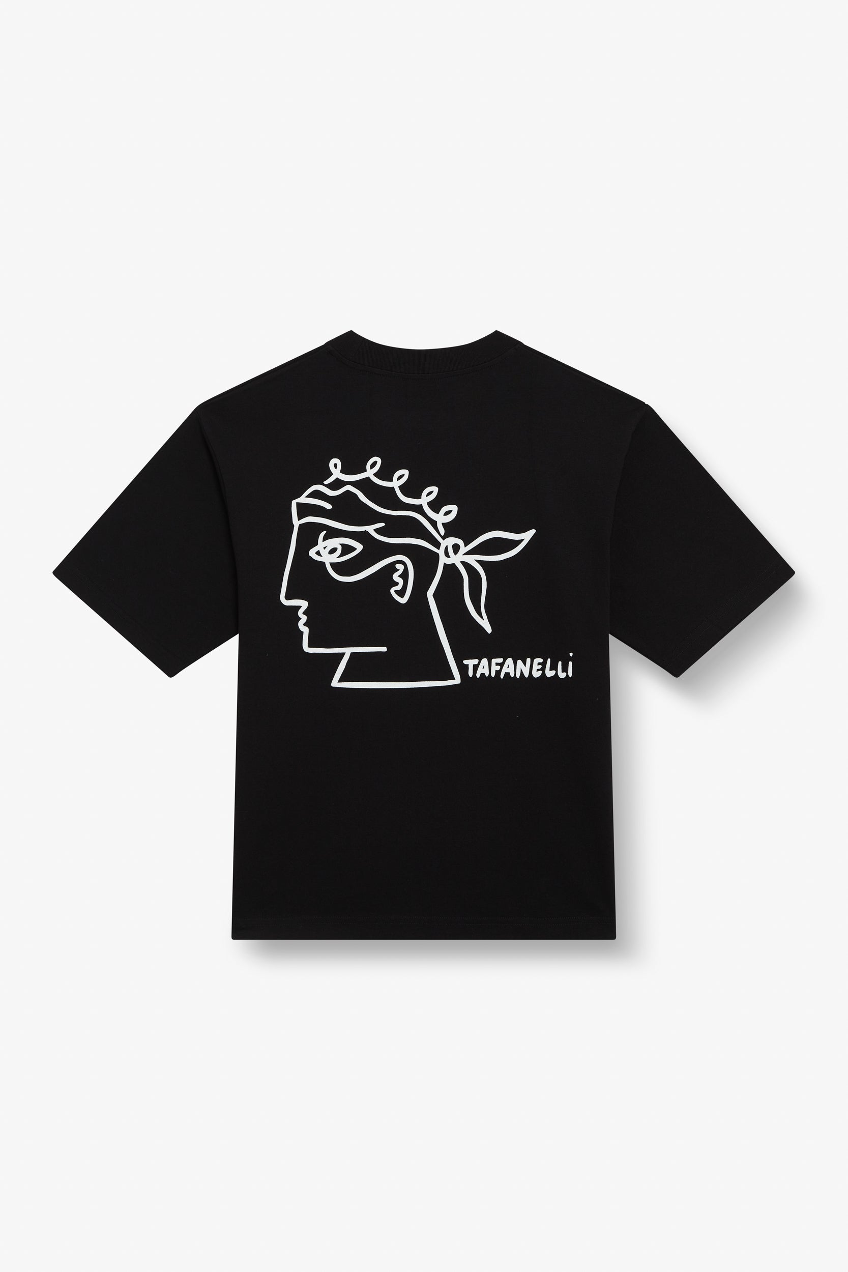 TAFANELLI T-Shirts LE CORSICA 704 t-shirt noir 1755 coton 280 g