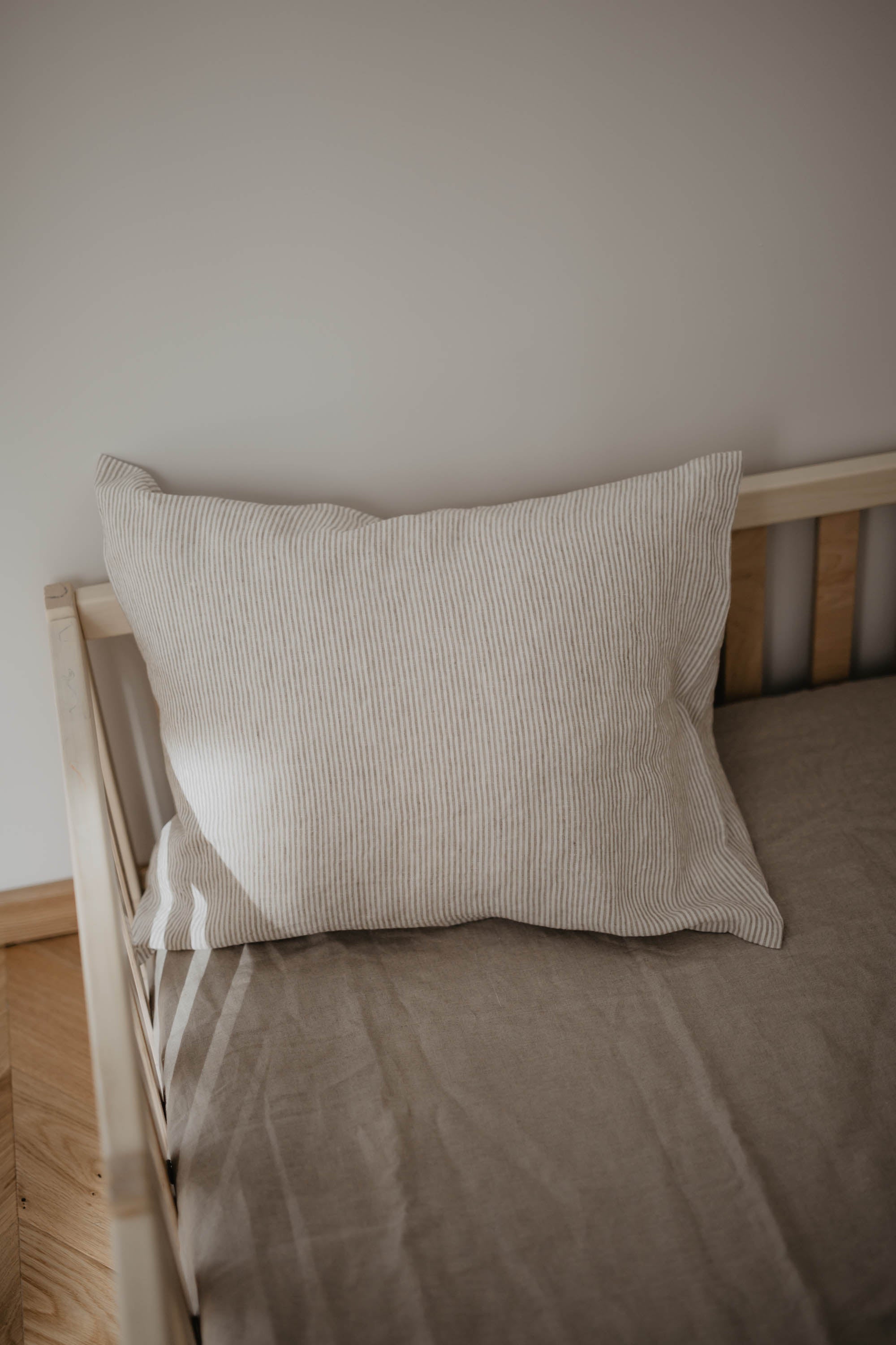 Laumė linen Home Edit taie d’oreiller en lin carreaux verts