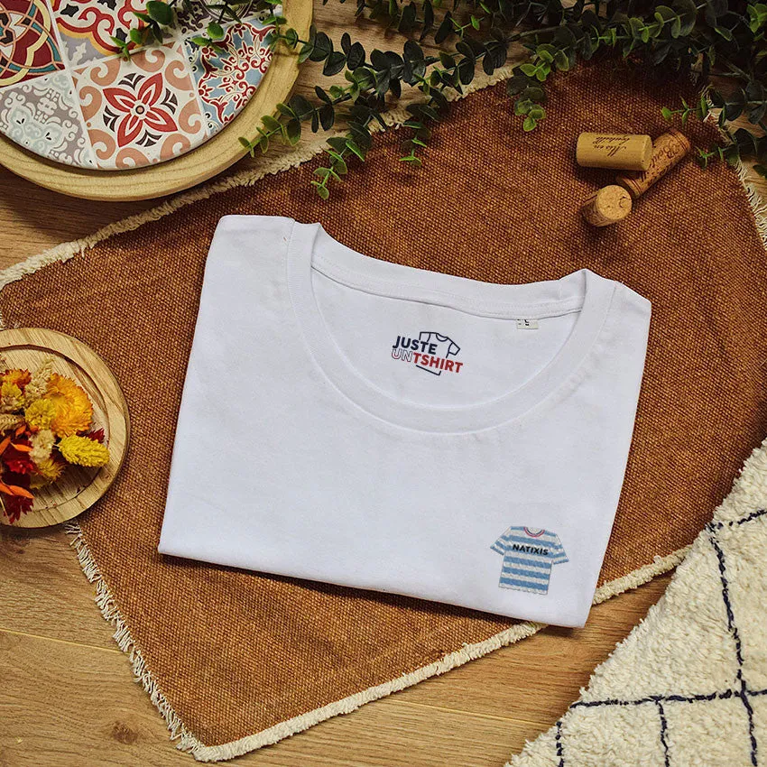 Juste Un T-shirt T-shirts Brodés Racing Métro 92 T-shirt brodé rugby