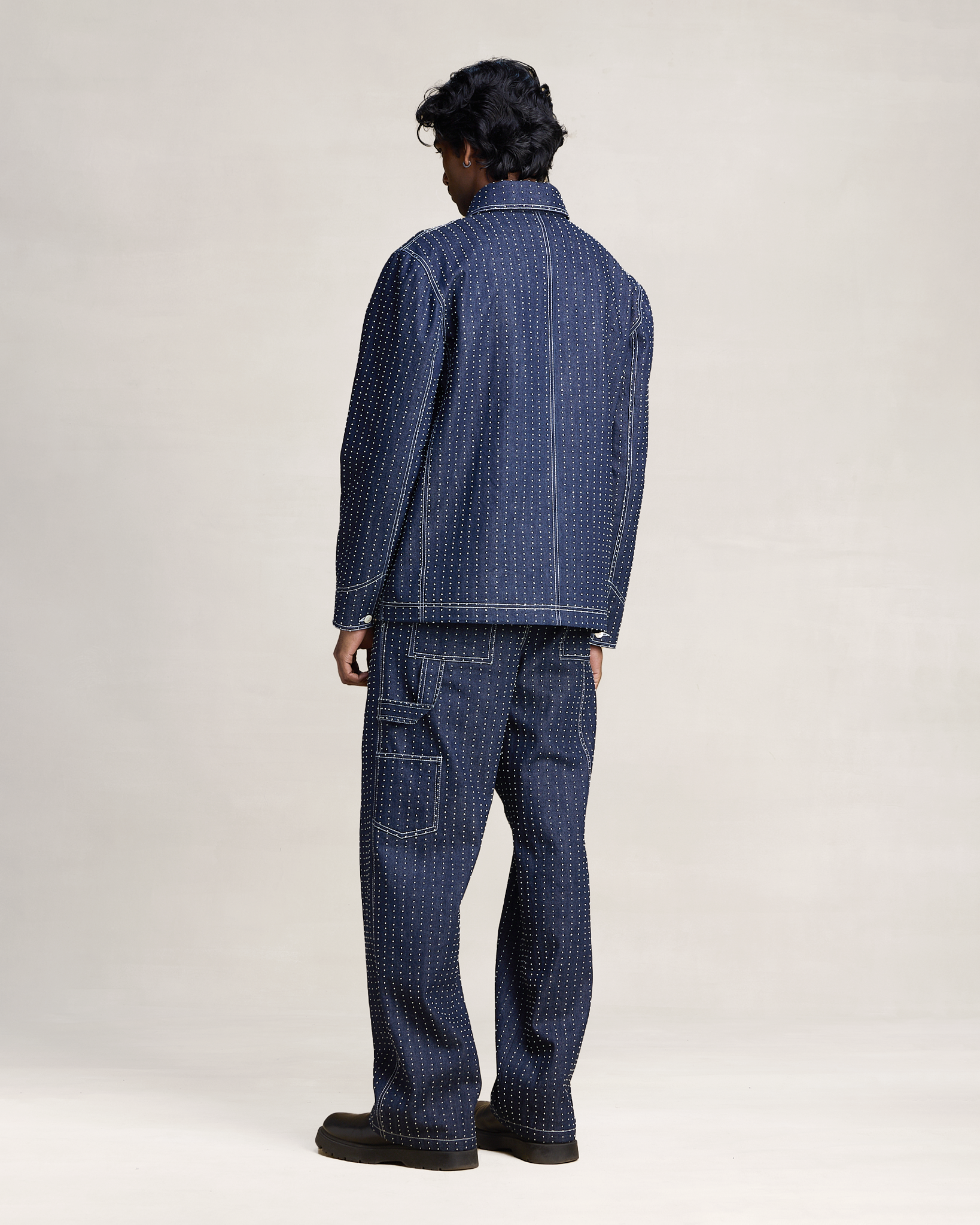 COUNTRYMADE Jackets HICKORY WORKWEAR JACKET veste en jean brodée