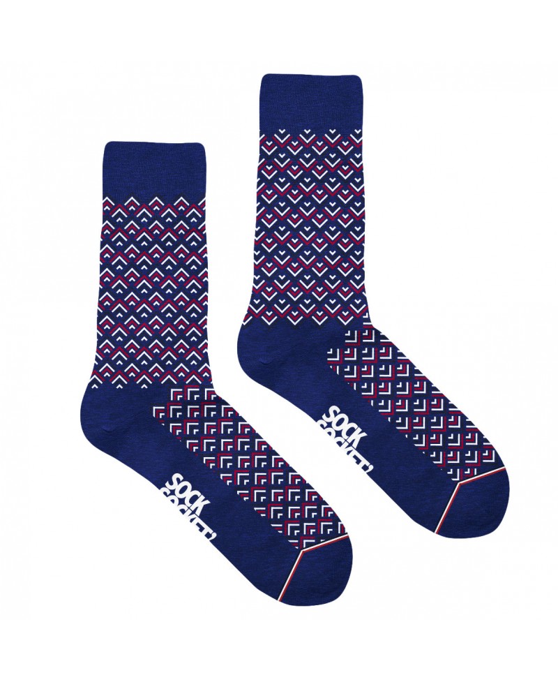 Juste Un T-shirt Chaussettes x Socksocket Les Charles chaussettes françaises