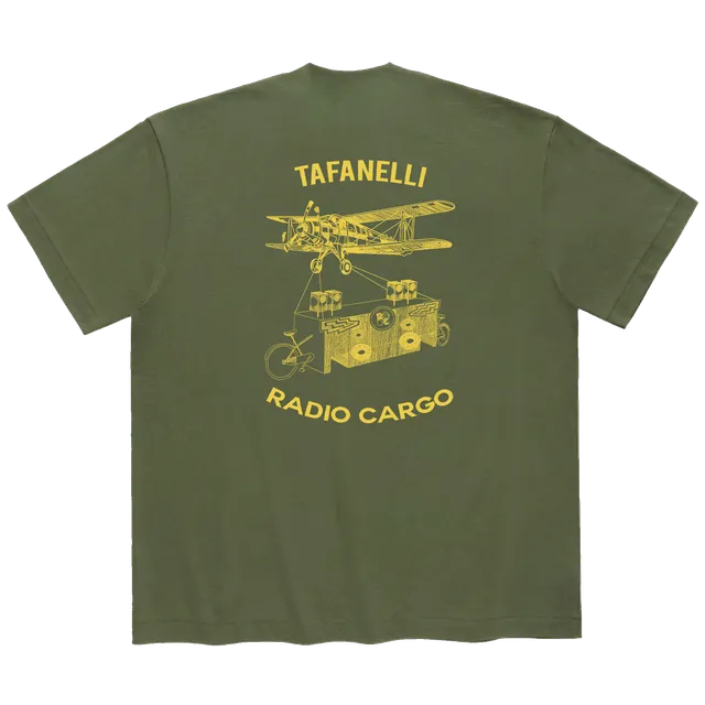 TAFANELLI T-Shirts LE CARGO t-shirt olive foncé tailles XS à XXL