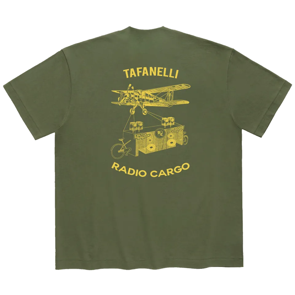 TAFANELLI T-Shirts LE CARGO t-shirt olive foncé tailles XS à XXL