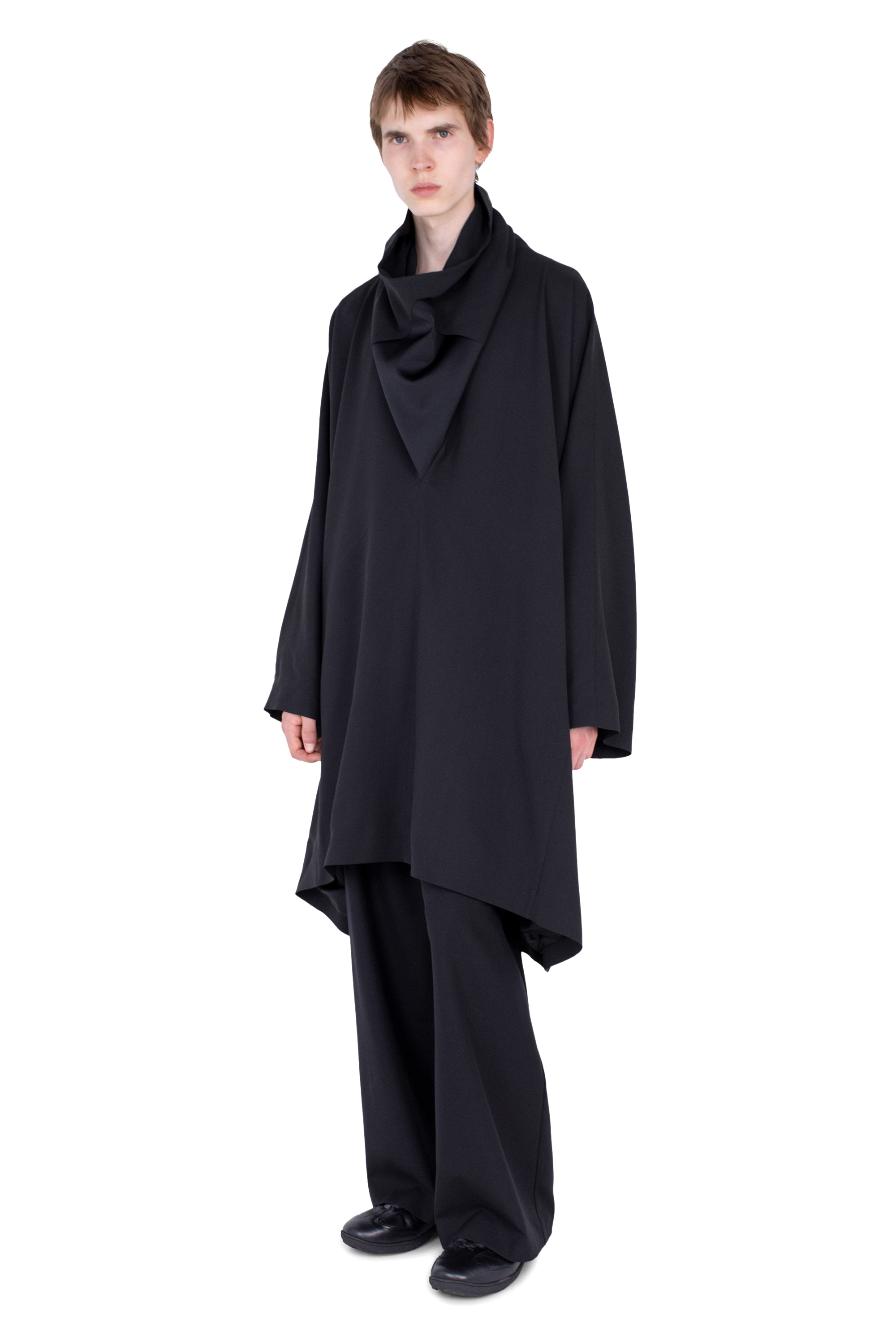 Kiko Kostadinov Tops MODER Tunic tunique Slate Black viscose