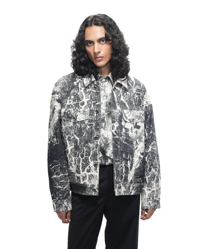 COUNTRYMADE Jackets Residue Metal Trucker Jacket veste denim à la commande