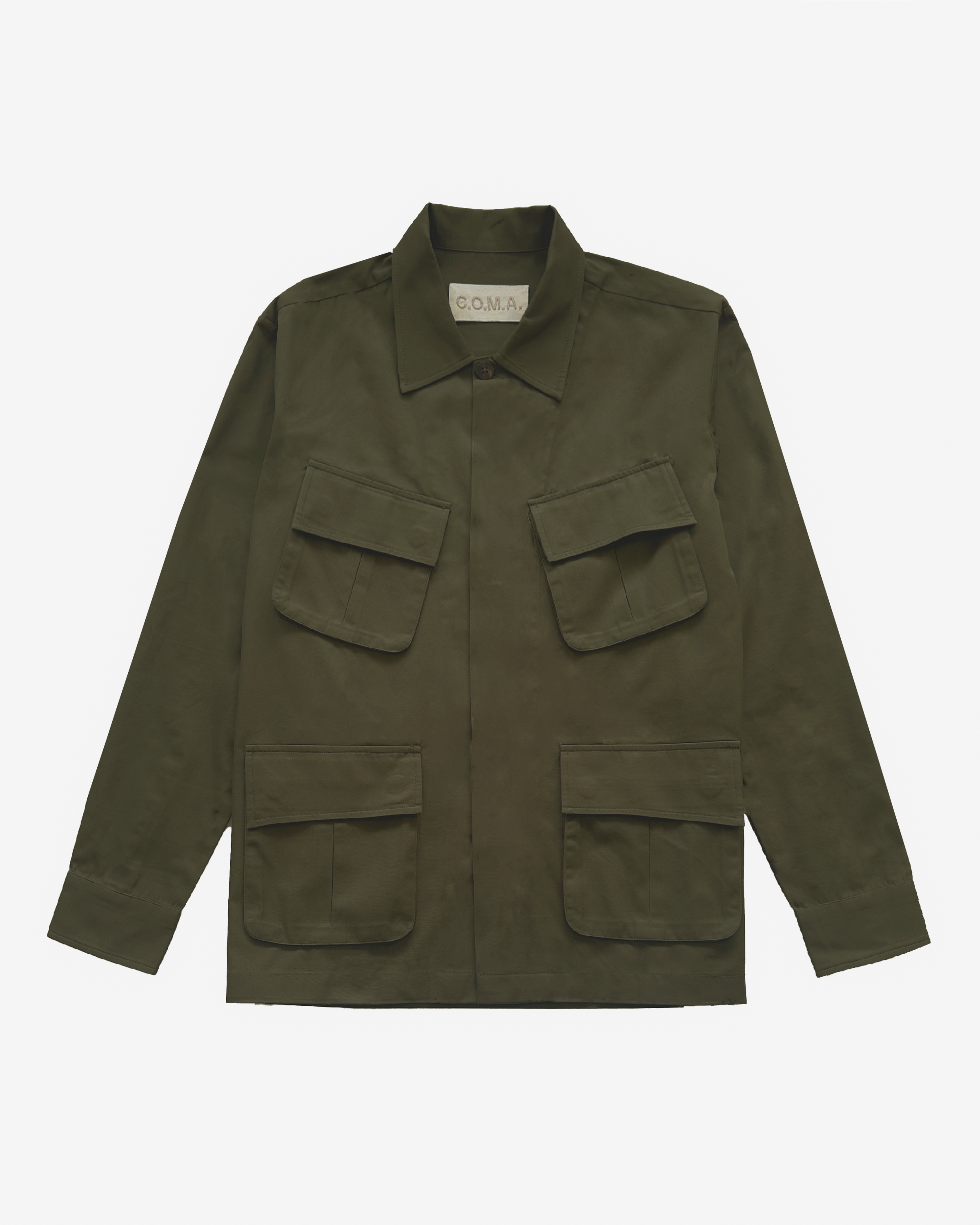COUNTRYMADE Jackets Olive Jungle Jacket veste coton olive utilitaire