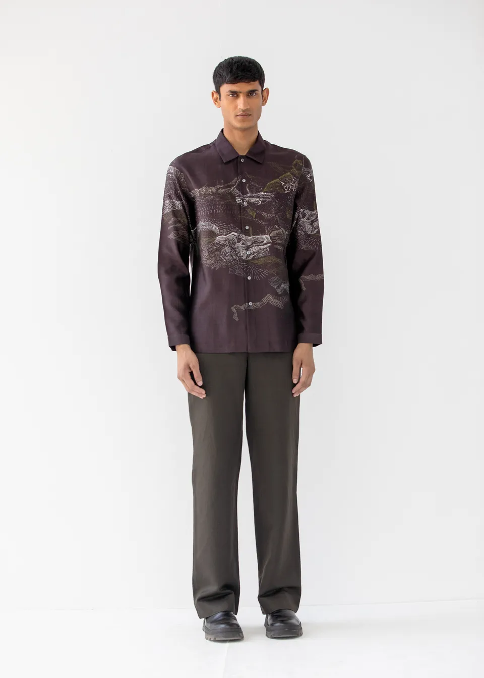 COUNTRYMADE Shirts DUNKIRK SHIRT chemise en soie