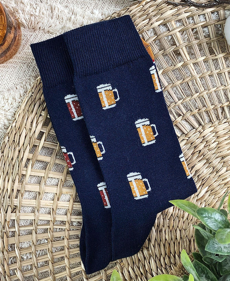 Juste Un T-shirt Chaussettes x Socksocket Bières chaussettes 36/40 motif bière