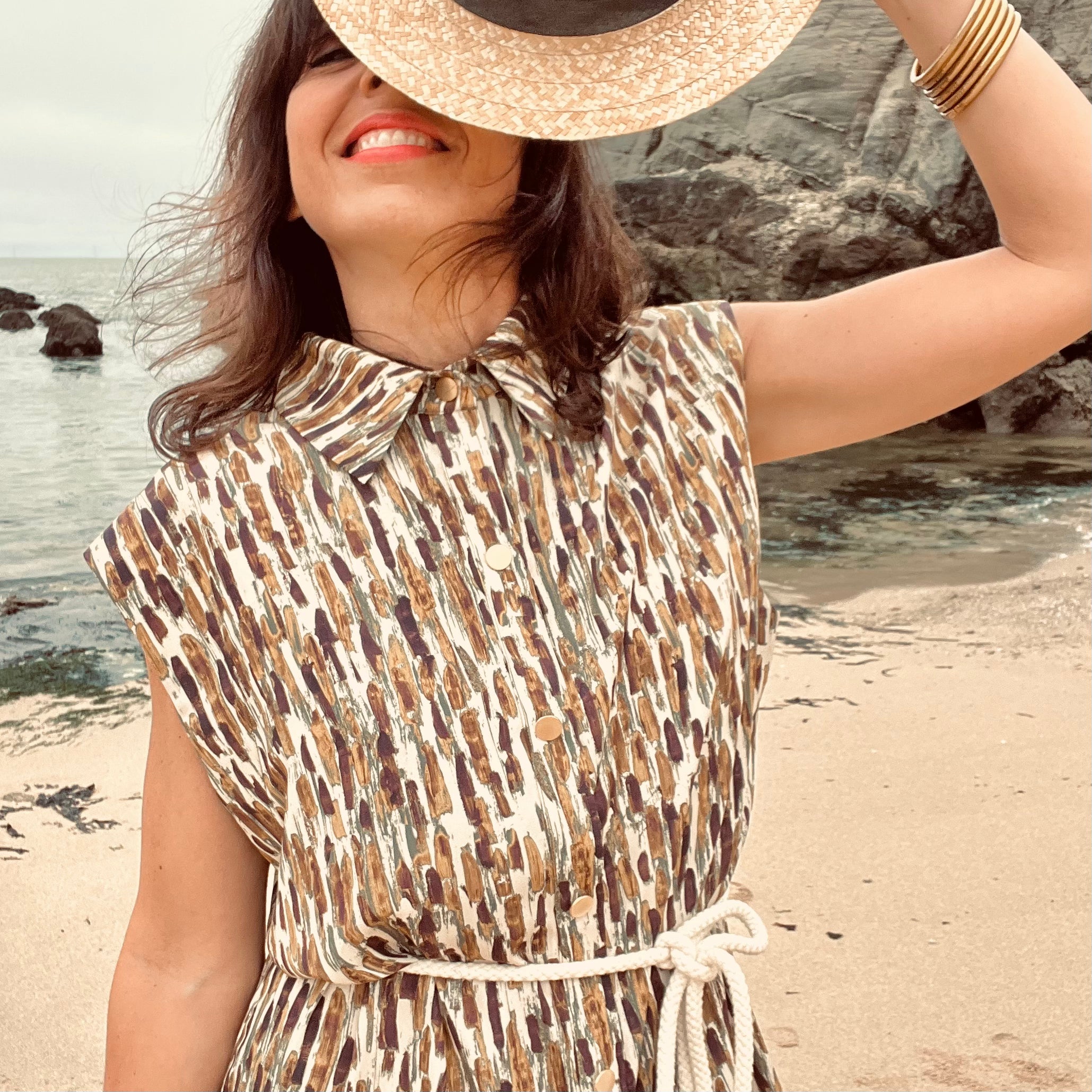 PANTRUCHE Robes PÉNÉLOPE robe longue Batik multicolore