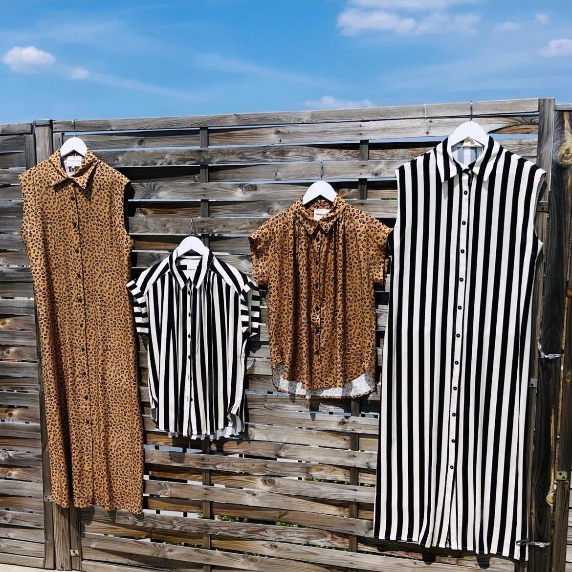 PANTRUCHE Robes Robe PÉNÉLOPE rayée longue viscose