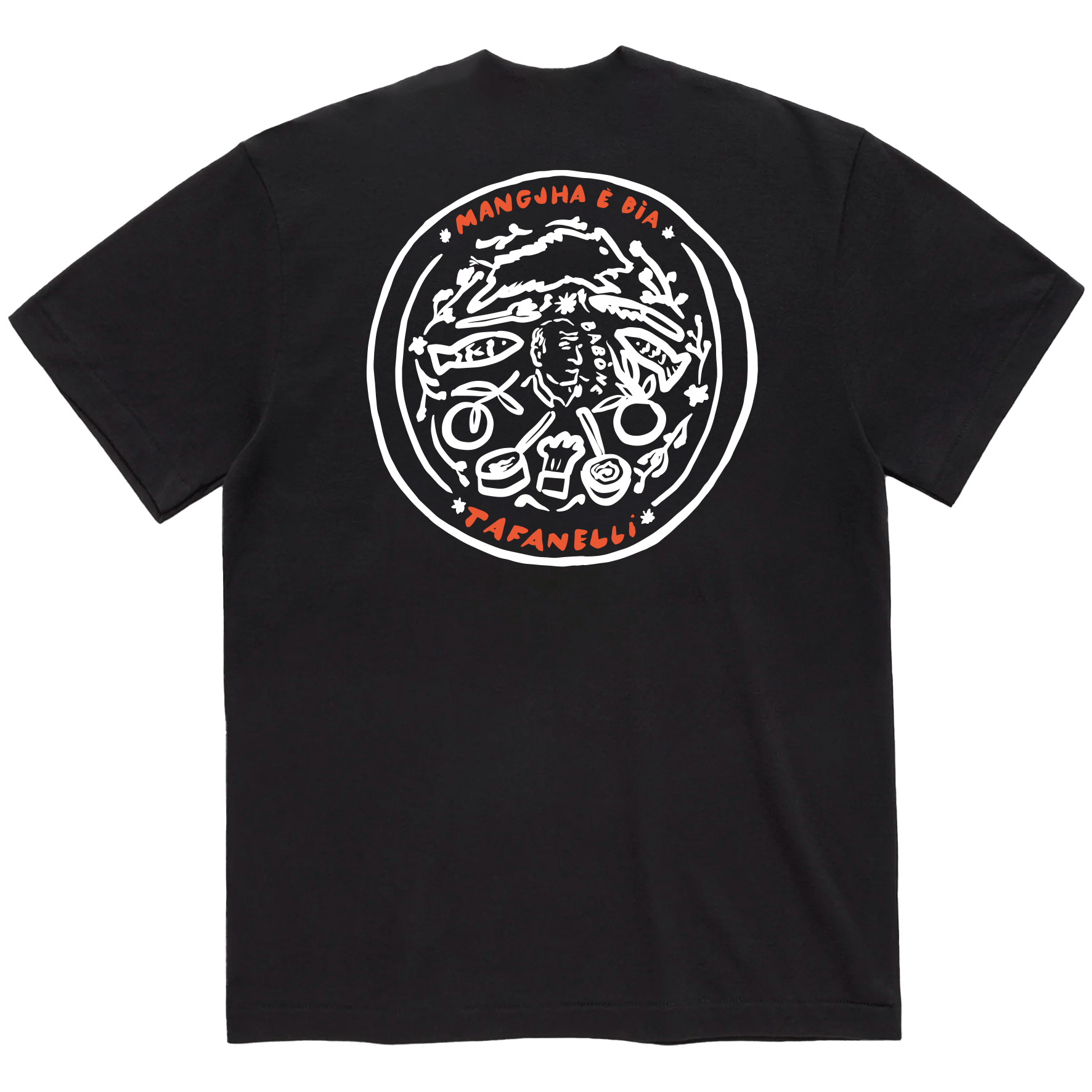 TAFANELLI Collaborations LE CHEF (MARIUS DRAGACCI x TAFANELLI) t-shirt