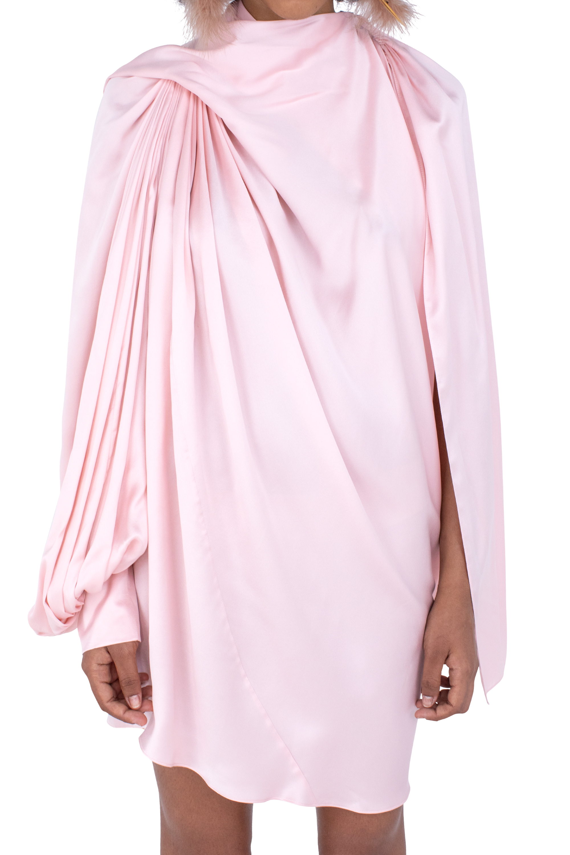 Kiko Kostadinov Dresses CASPIAN Dress robe Prism Pink soie