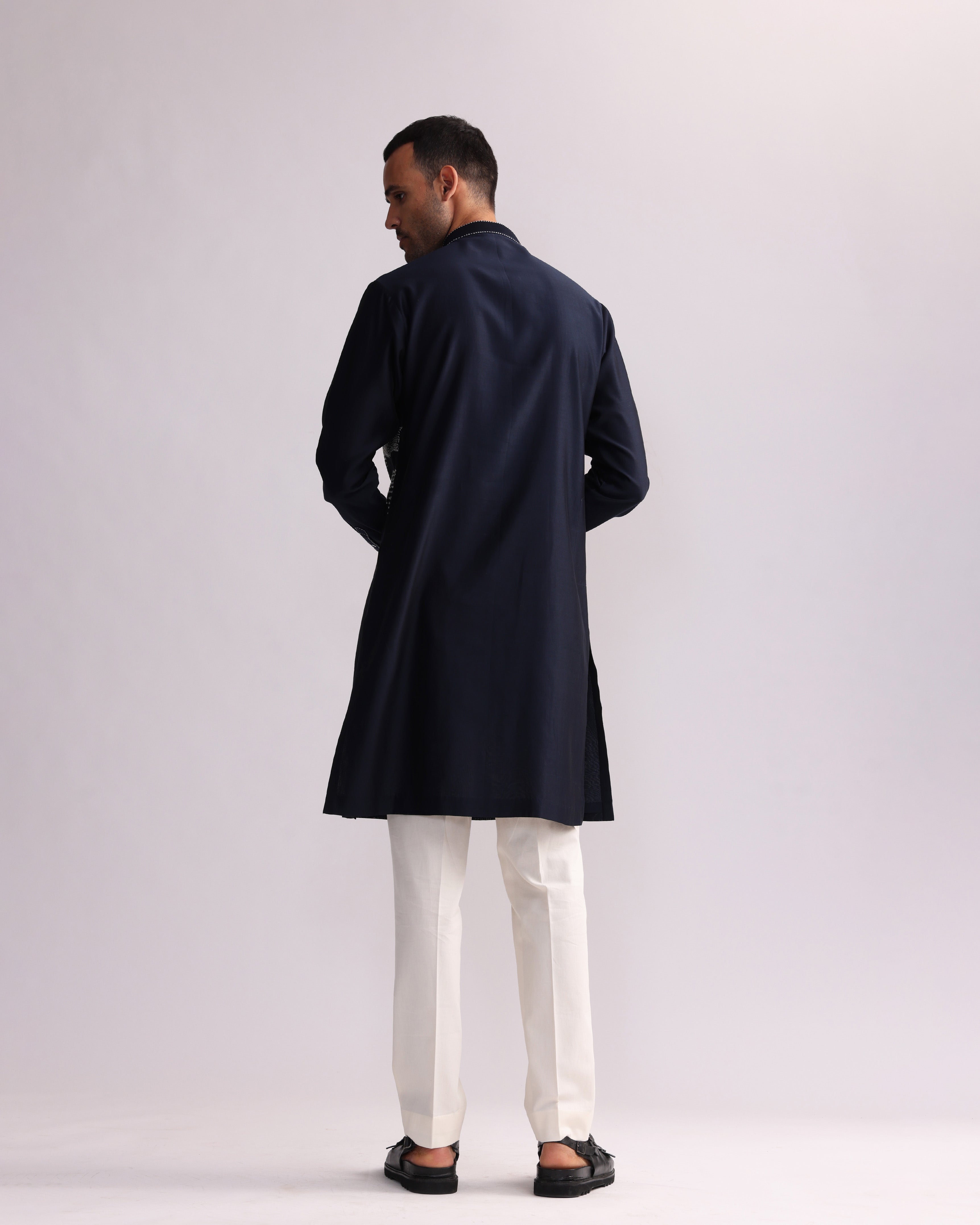 COUNTRYMADE Kurtas TRAIL DUST PLACEMENT KURTA SET kurta brodé