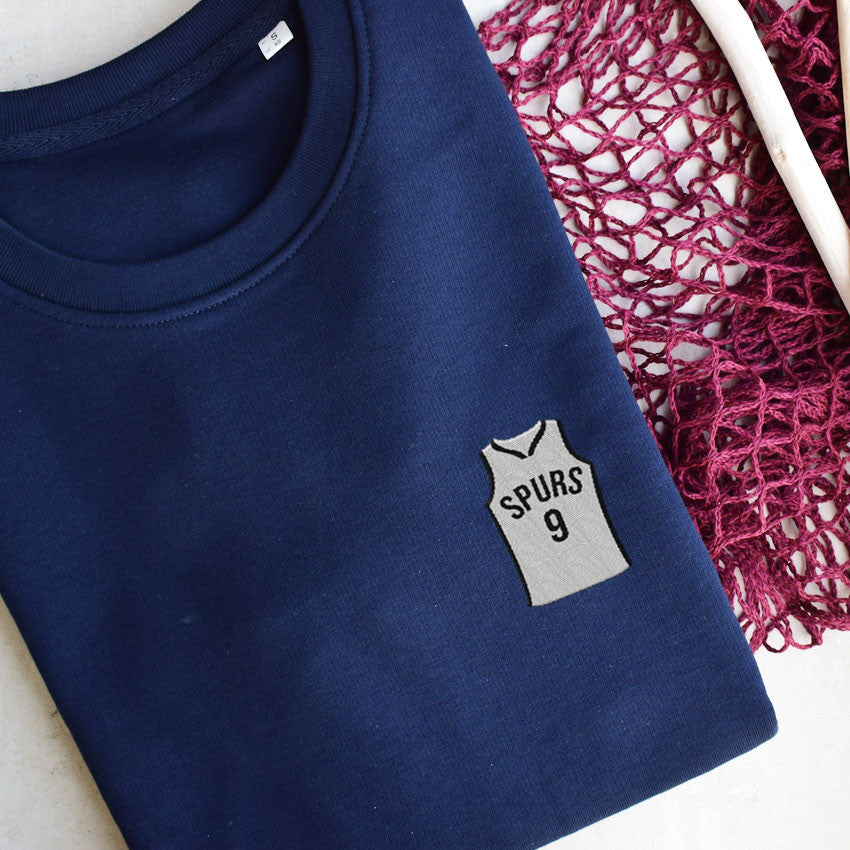 Juste Un T-shirt Sweats Brodés Spurs sweat brodé basket